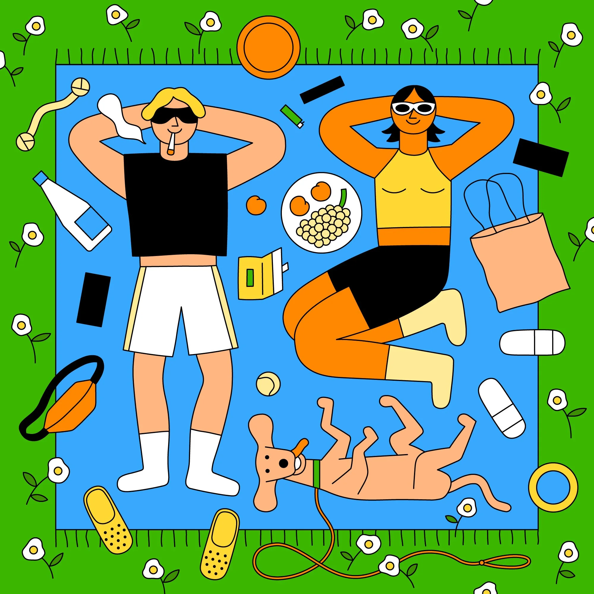 Raúl Soria is a Spanish illustrator. His work is digital, vector-based and warm-hearted.