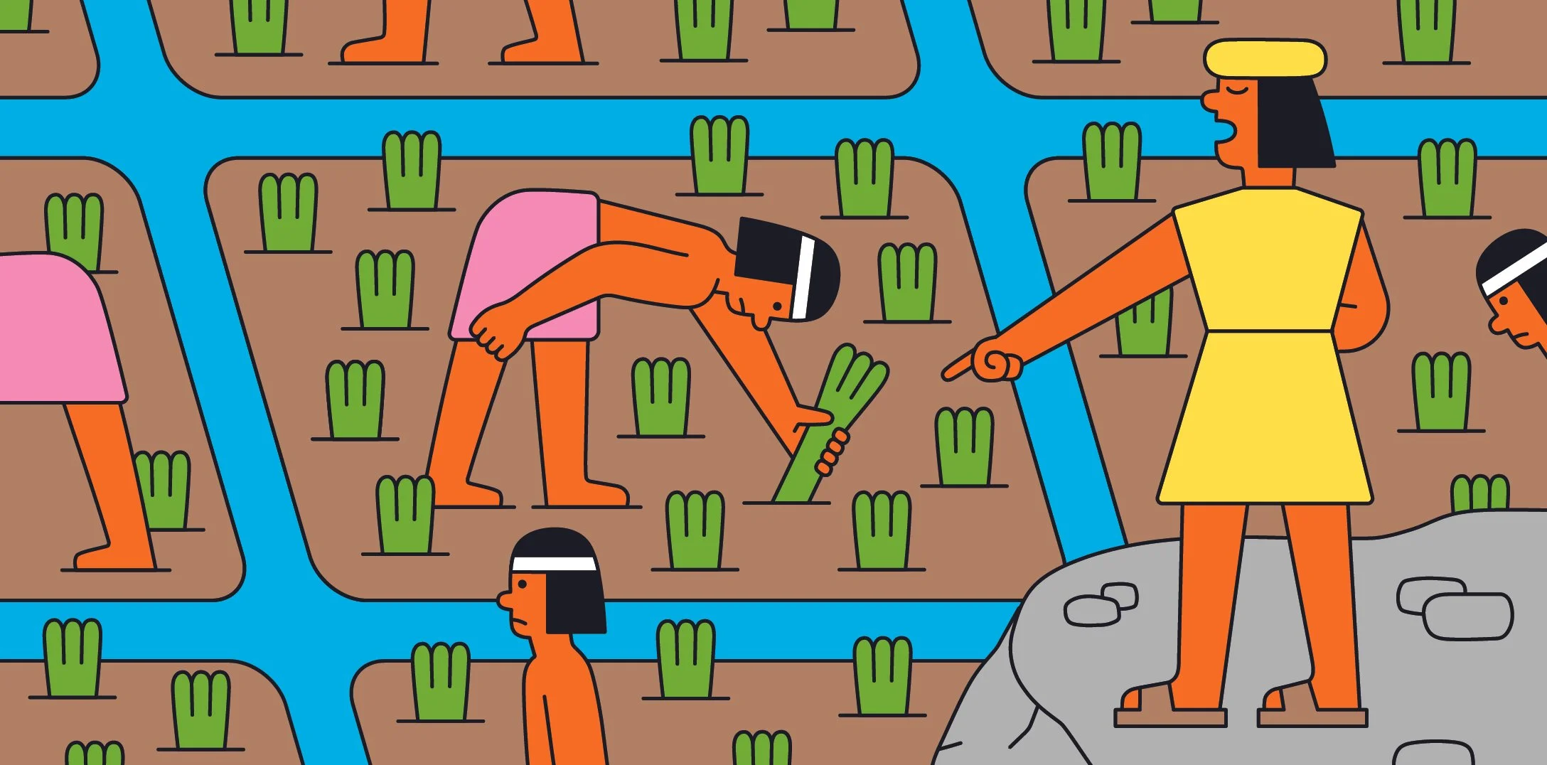 Raúl Soria is a Spanish illustrator. His work is digital, vector-based and warm-hearted.
