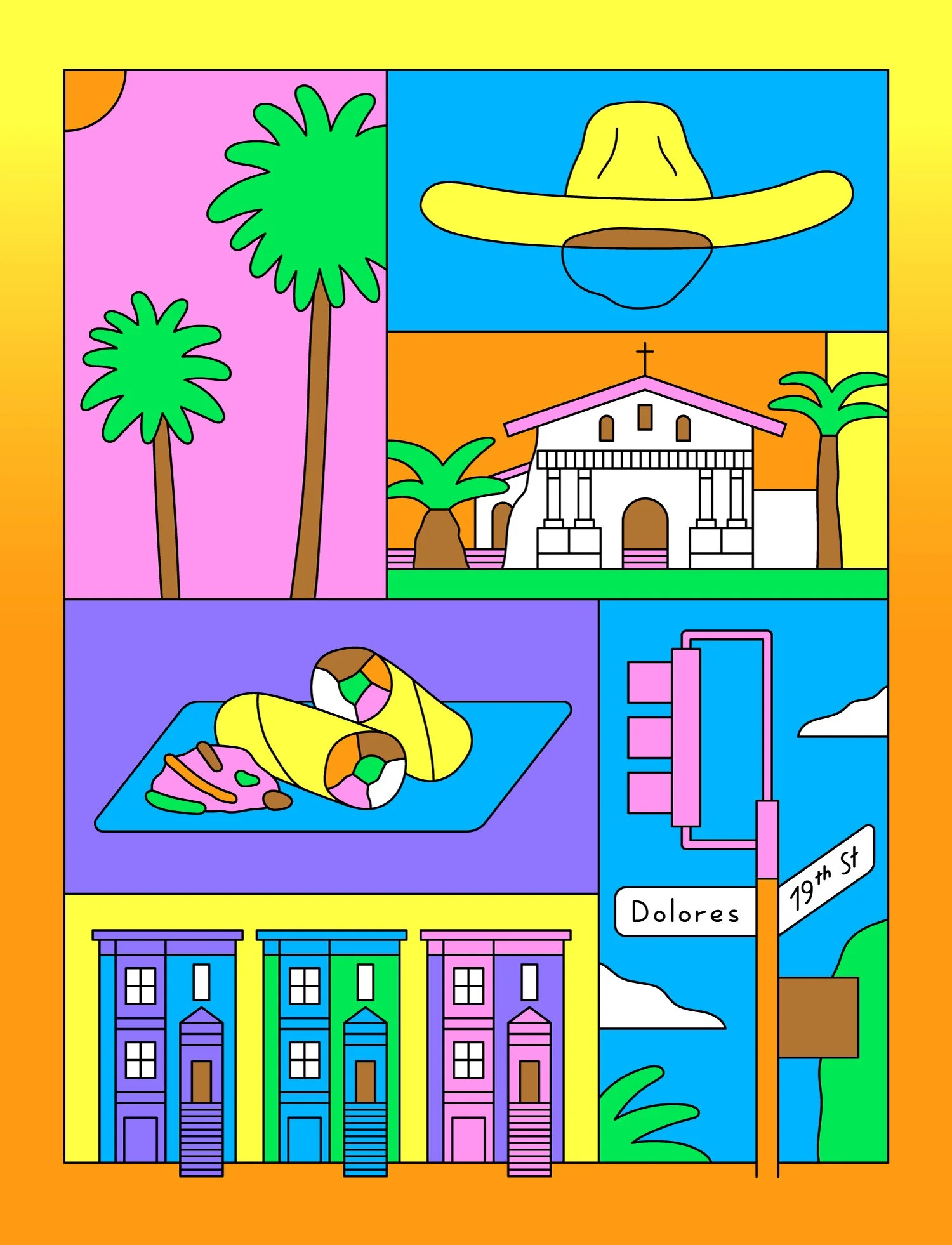 Raúl Soria is a Spanish illustrator. His work is digital, vector-based and warm-hearted.