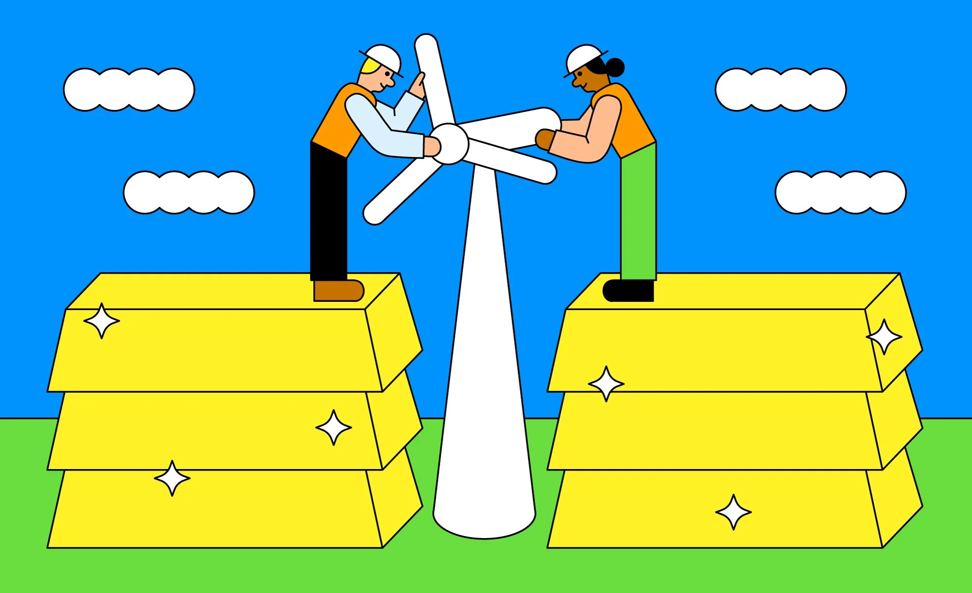 Raúl Soria is a Spanish illustrator. His work is digital, vector-based and warm-hearted.