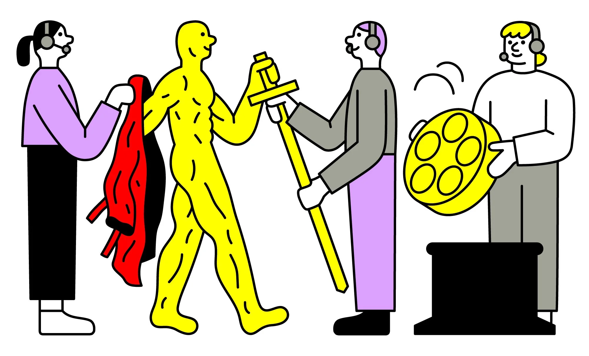 Raúl Soria is a Spanish illustrator. His work is digital, vector-based and warm-hearted.