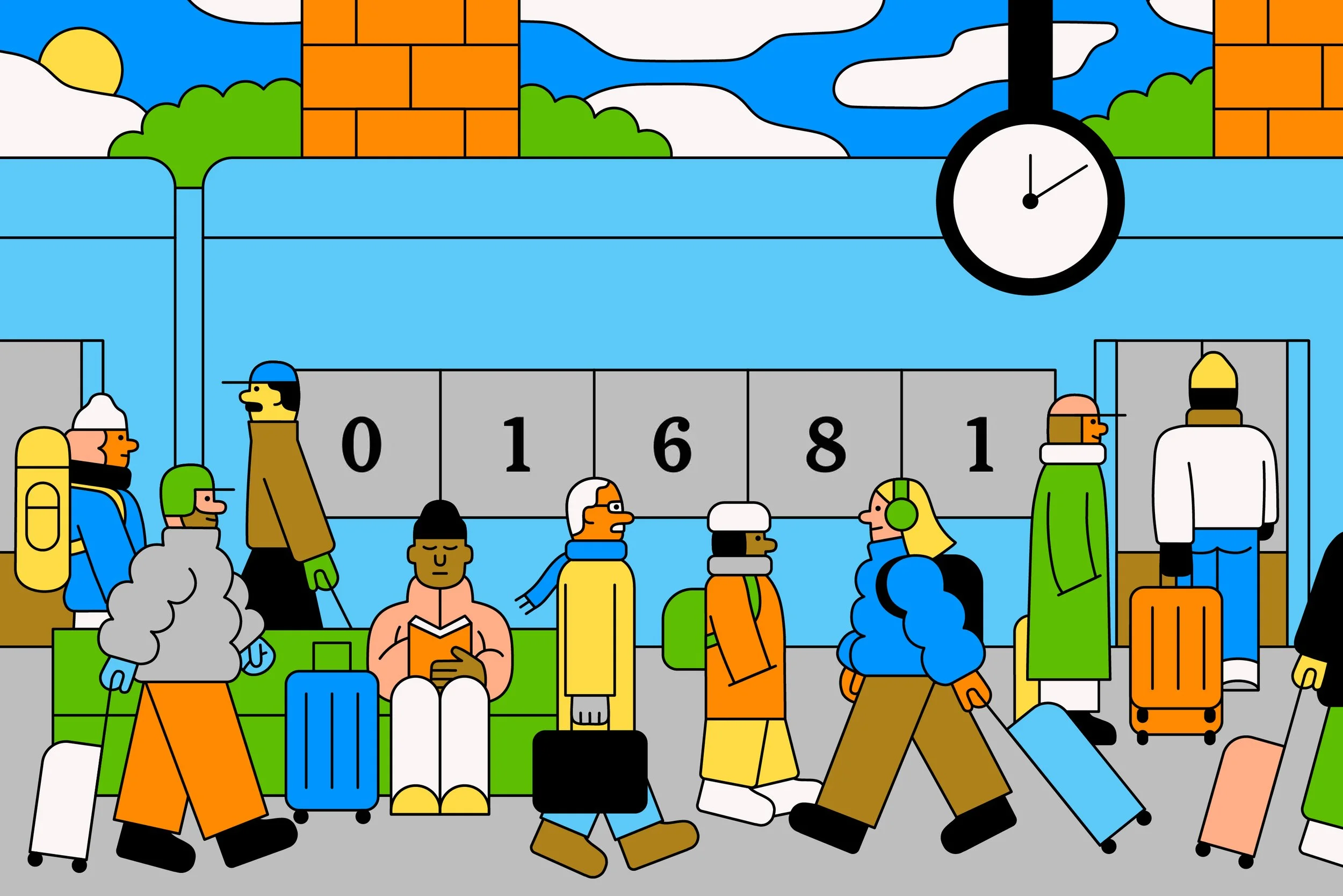 Raúl Soria is a Spanish illustrator. His work is digital, vector-based and warm-hearted.