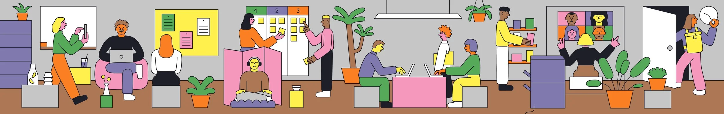 Raúl Soria is a Spanish illustrator. His work is digital, vector-based and warm-hearted.