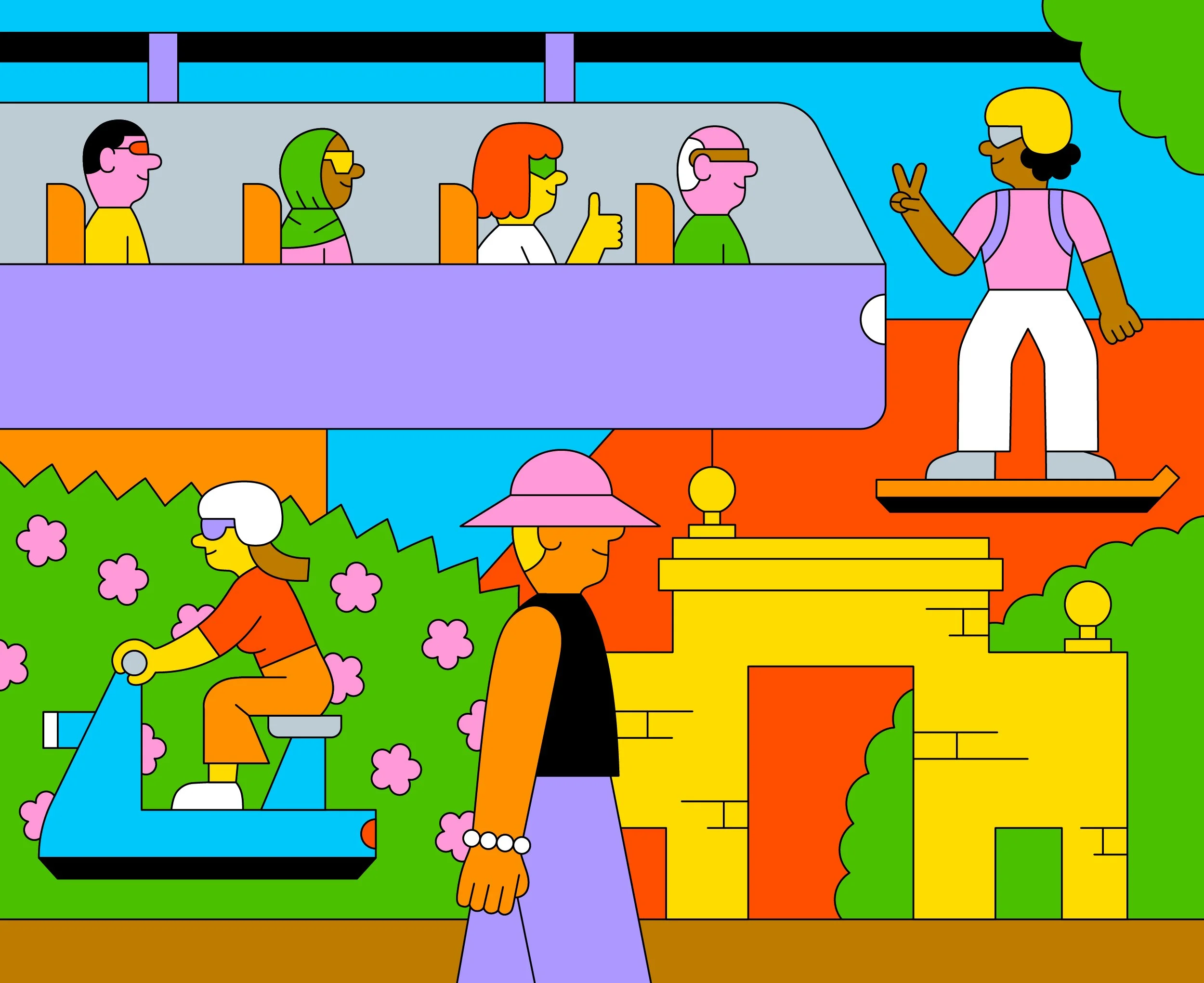 Raúl Soria is a Spanish illustrator. His work is digital, vector-based and warm-hearted.
