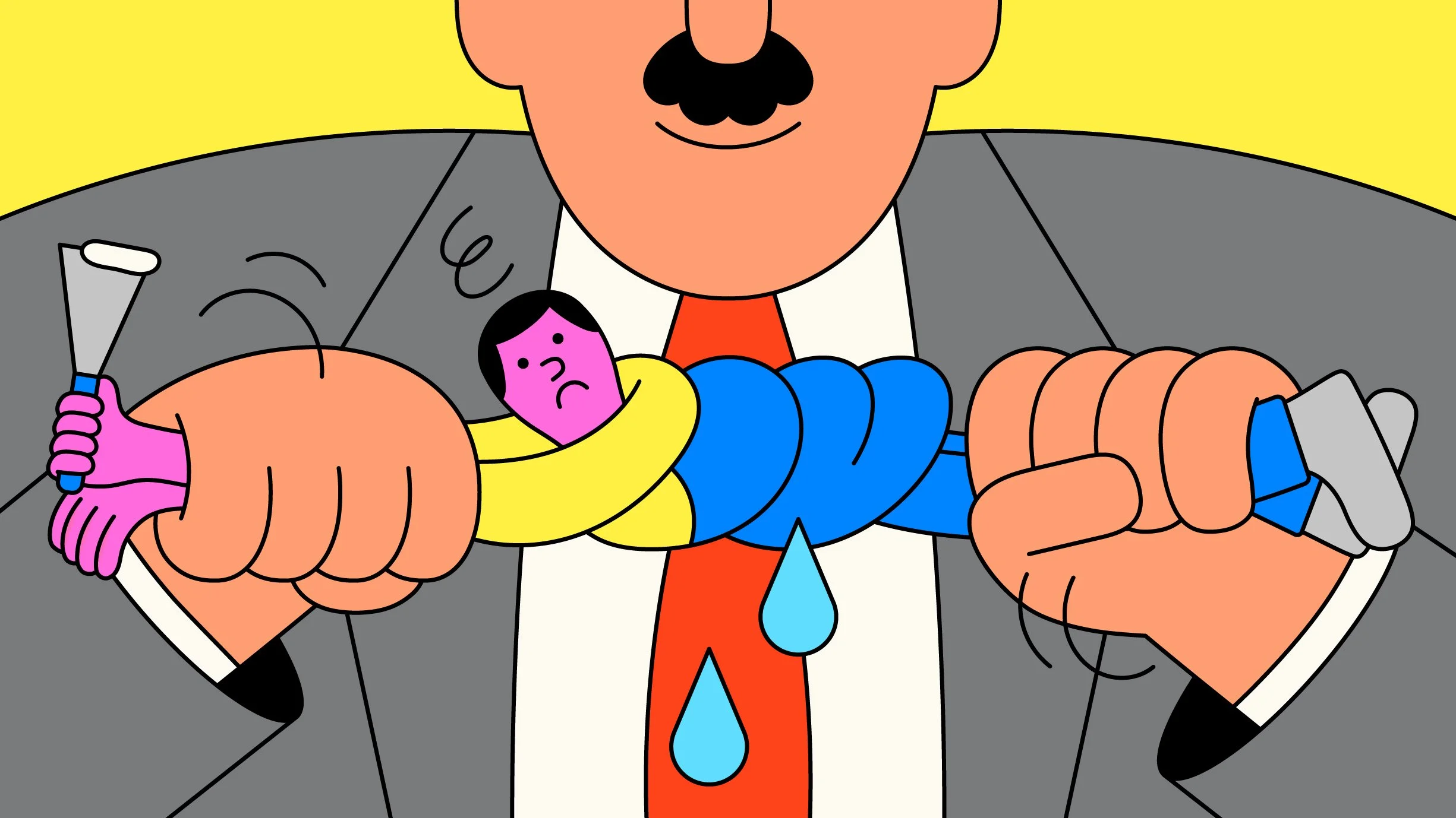 Raúl Soria is a Spanish illustrator. His work is digital, vector-based and warm-hearted.
