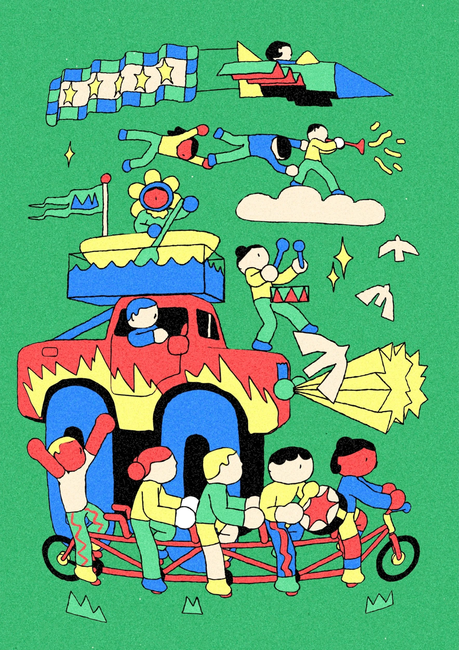 Plantopia is the creative partnership of Maryka Laudet and Quentin Camus, a French duo based in Bristol, UK, and represented by Totally Reps.