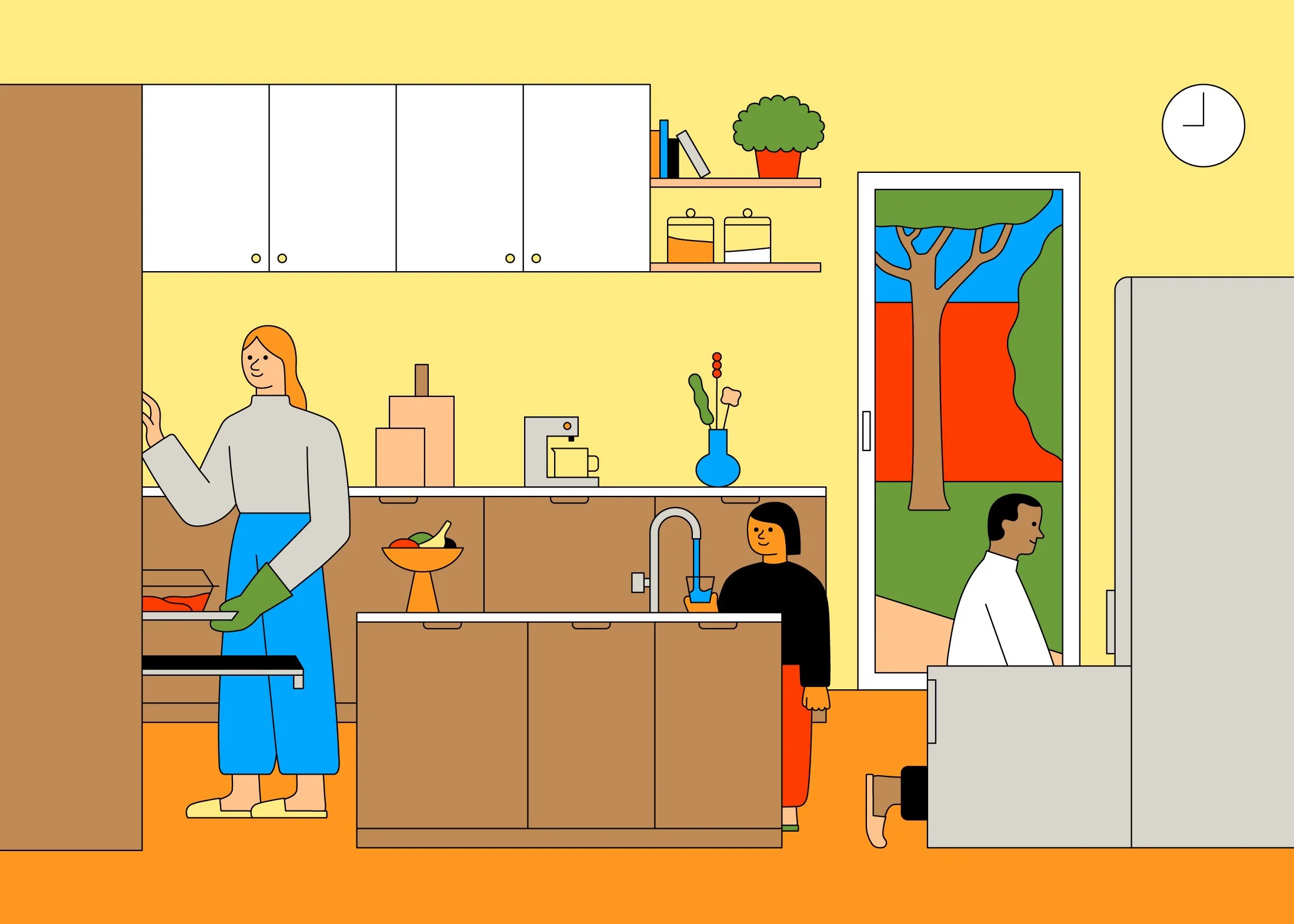 Raúl Soria is a Spanish illustrator. His work is digital, vector-based and warm-hearted.