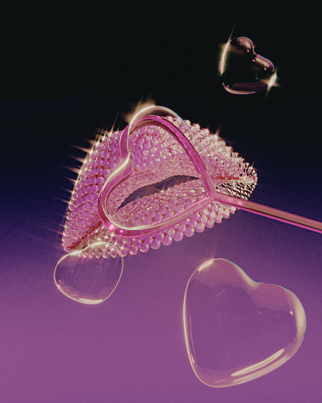 Lips GGI Illustration. Arina Emelianova is a CGI artist and director who builds hyperreal, maximalist worlds around products.