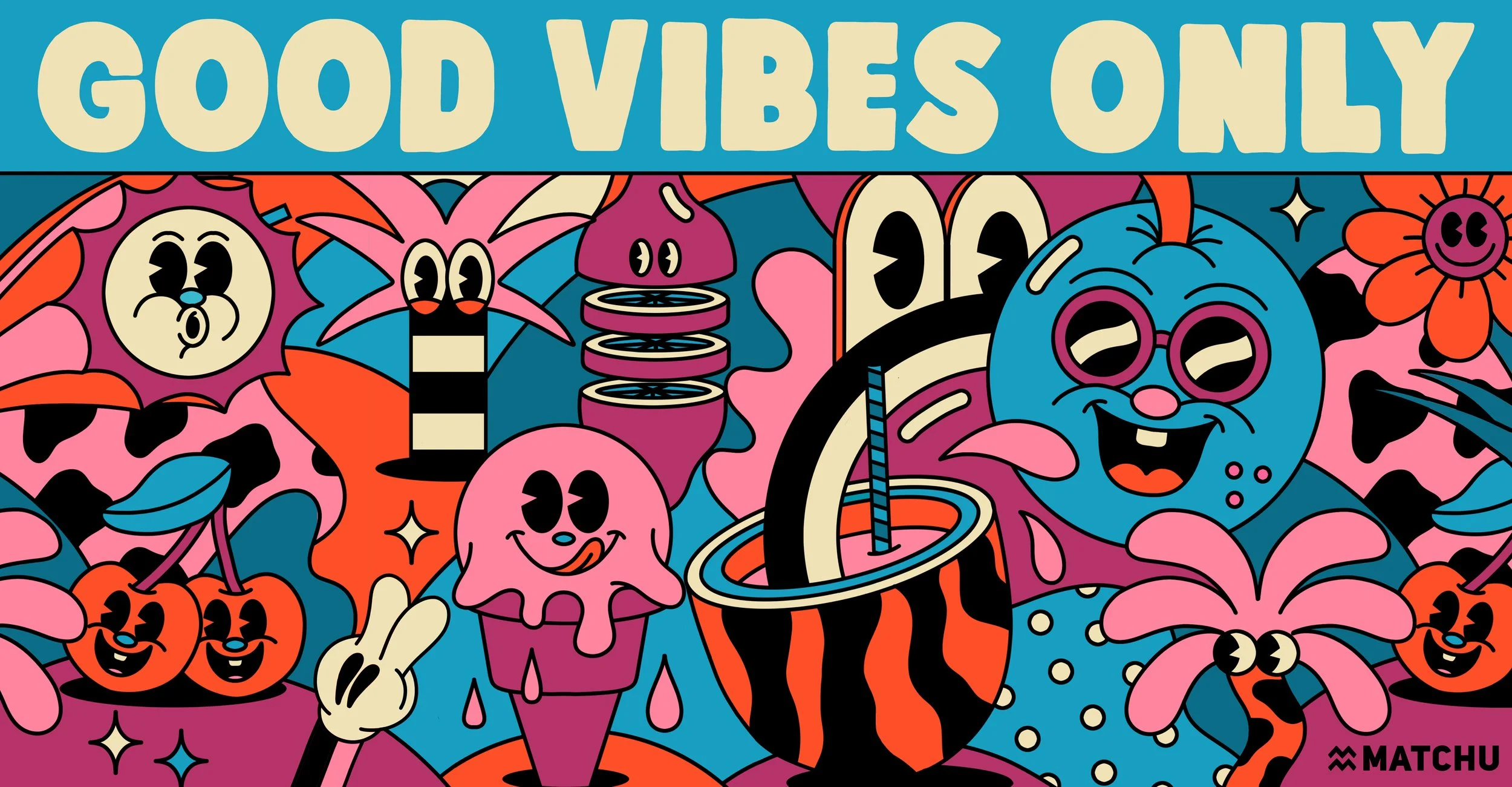Yeye Weller is an internationally recognized artist duo from Münster, Germany, known for their colorful, playful and instantly recognizable visual language.