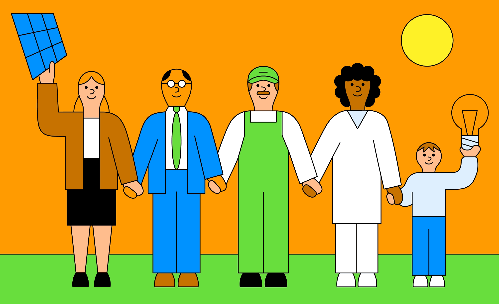 Raúl Soria is a Spanish illustrator. His work is digital, vector-based and warm-hearted.