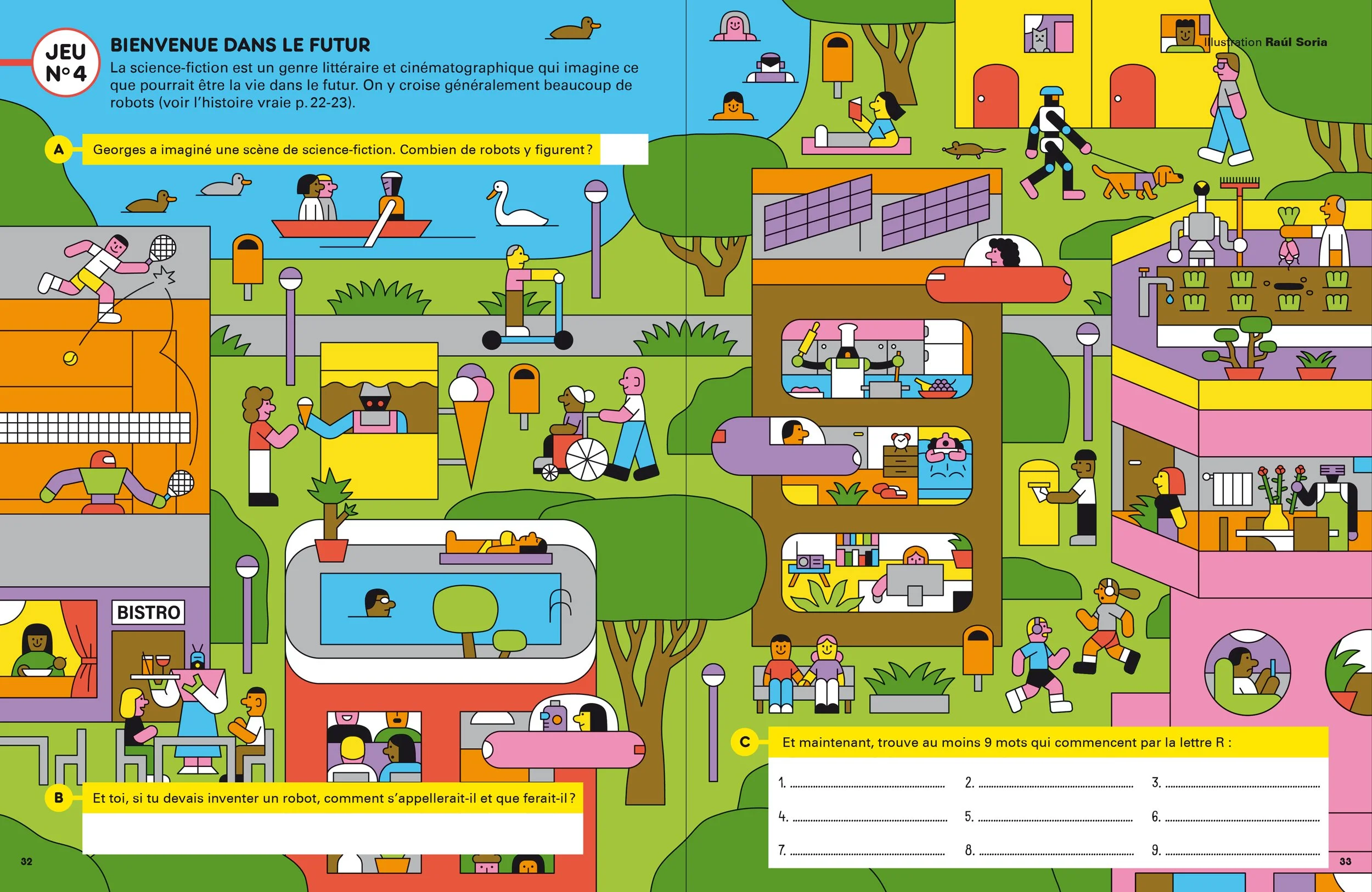 Raúl Soria is a Spanish illustrator. His work is digital, vector-based and warm-hearted.