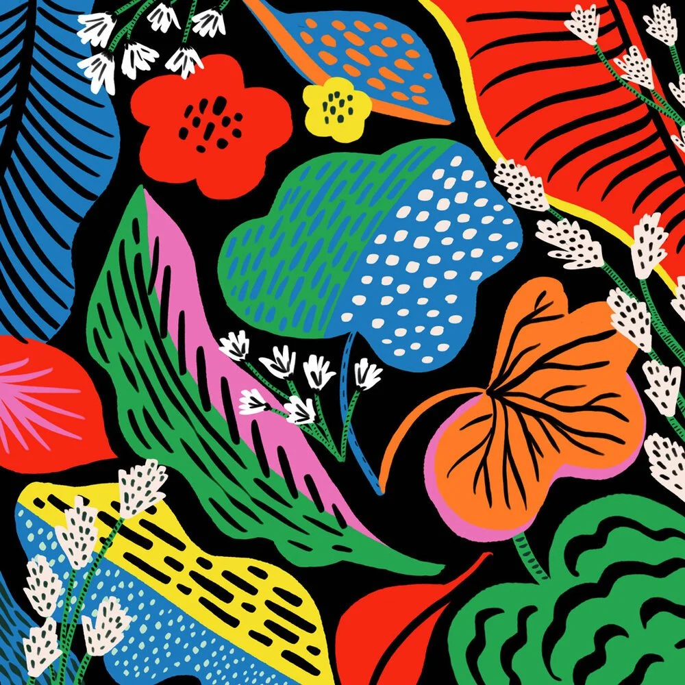 Ali Mac is a Connecticut-based artist working across mediums. Her style is characterized by loose, organic lines and candy-colored hues. Ali is represented by Totally Reps, a boutique illustration agency representing artists worldwide.