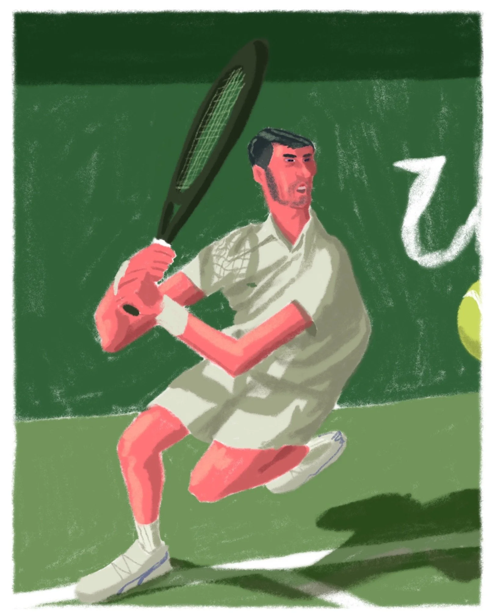 Thom Espinos is an illustrator, animator, and graphic novelist, currently based in Paris. His work is known for its vibrant palette and playful tone, using humor as a way to engage with subjects of all kinds.