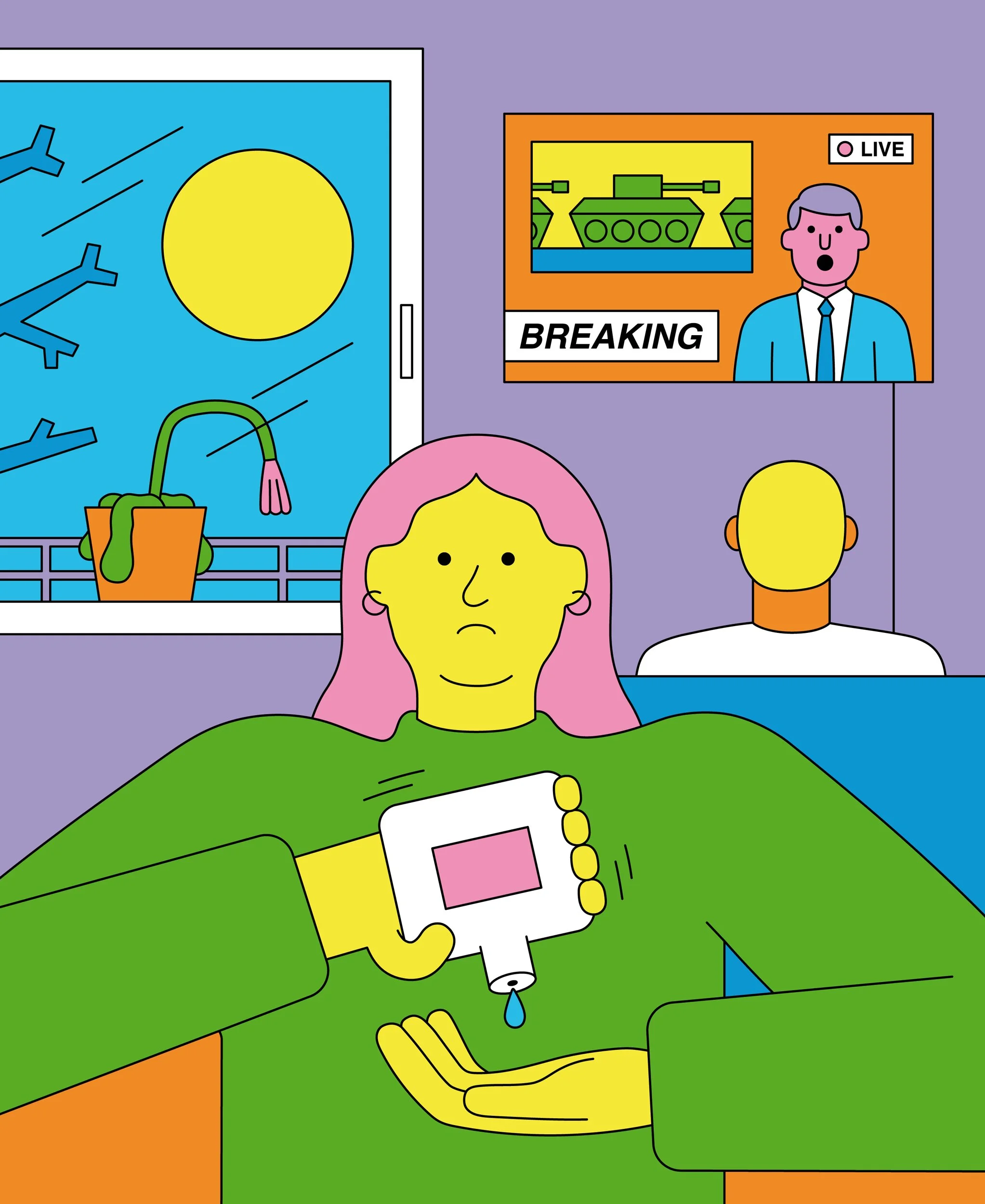 Raúl Soria is a Spanish illustrator. His work is digital, vector-based and warm-hearted.