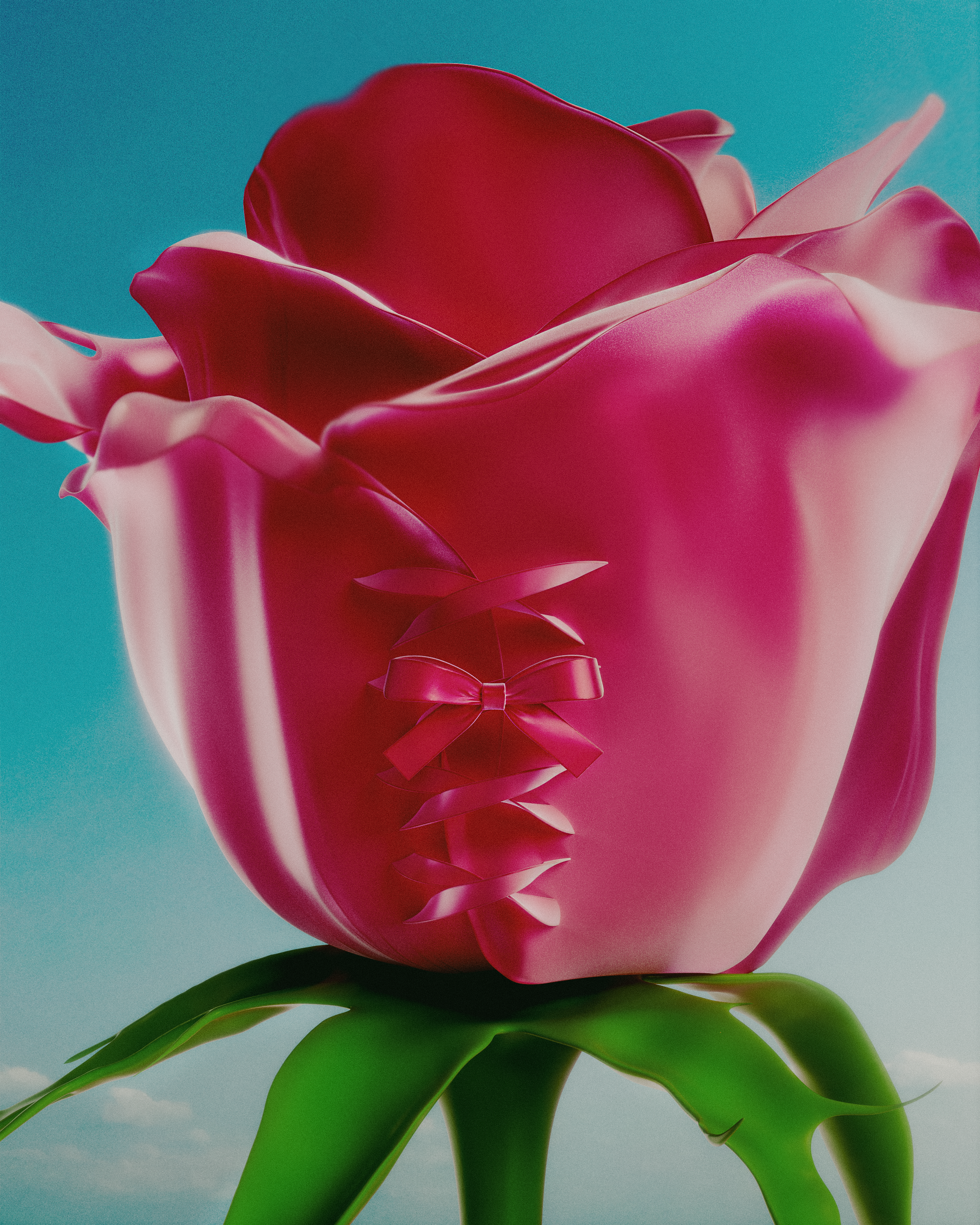 CGI Flower. Arina Emelianova is a CGI artist and director who builds hyperreal, maximalist worlds around products.
