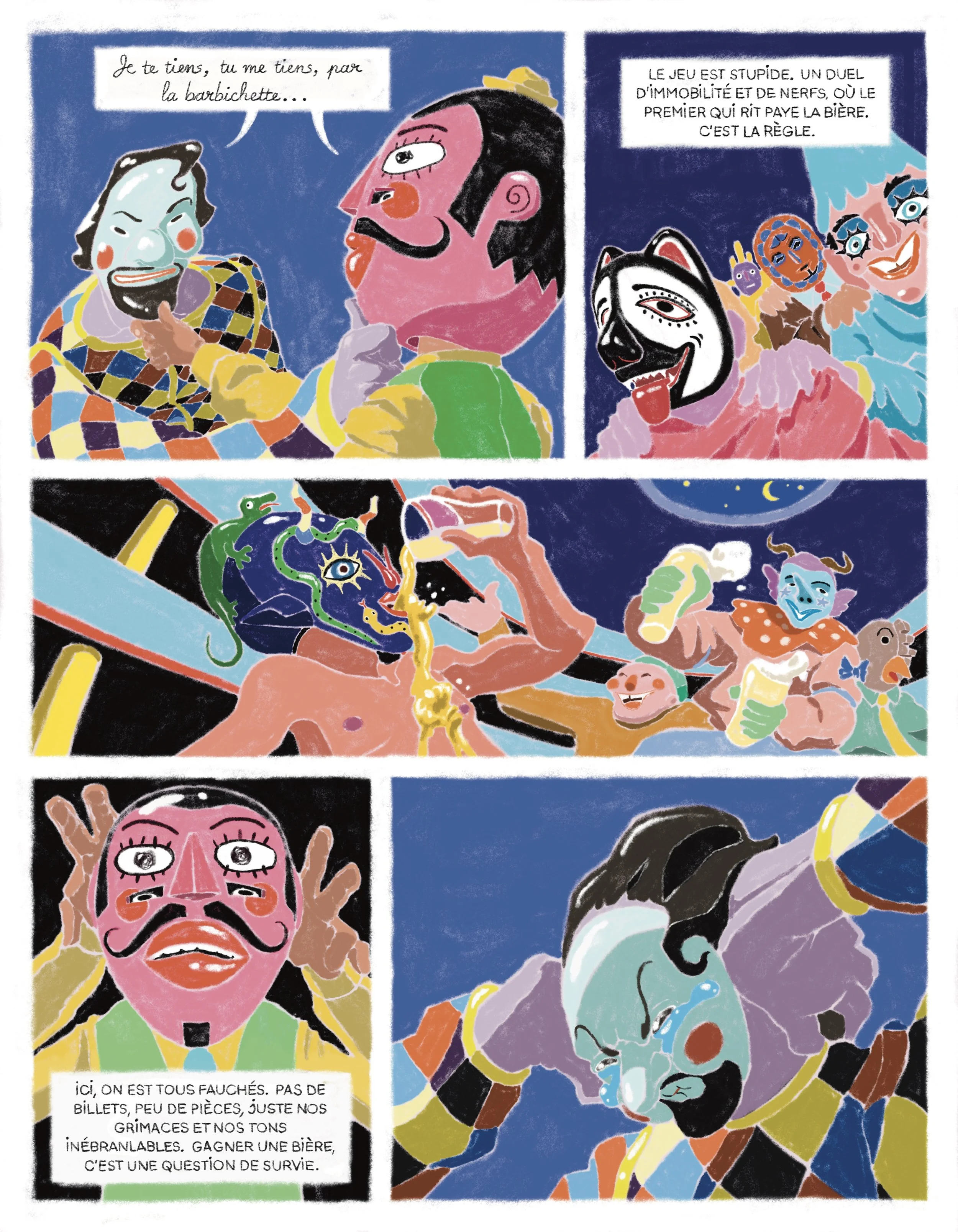 Graphic novels by Thom Espinos, an illustrator, animator, and graphic novelist, currently based in Paris.