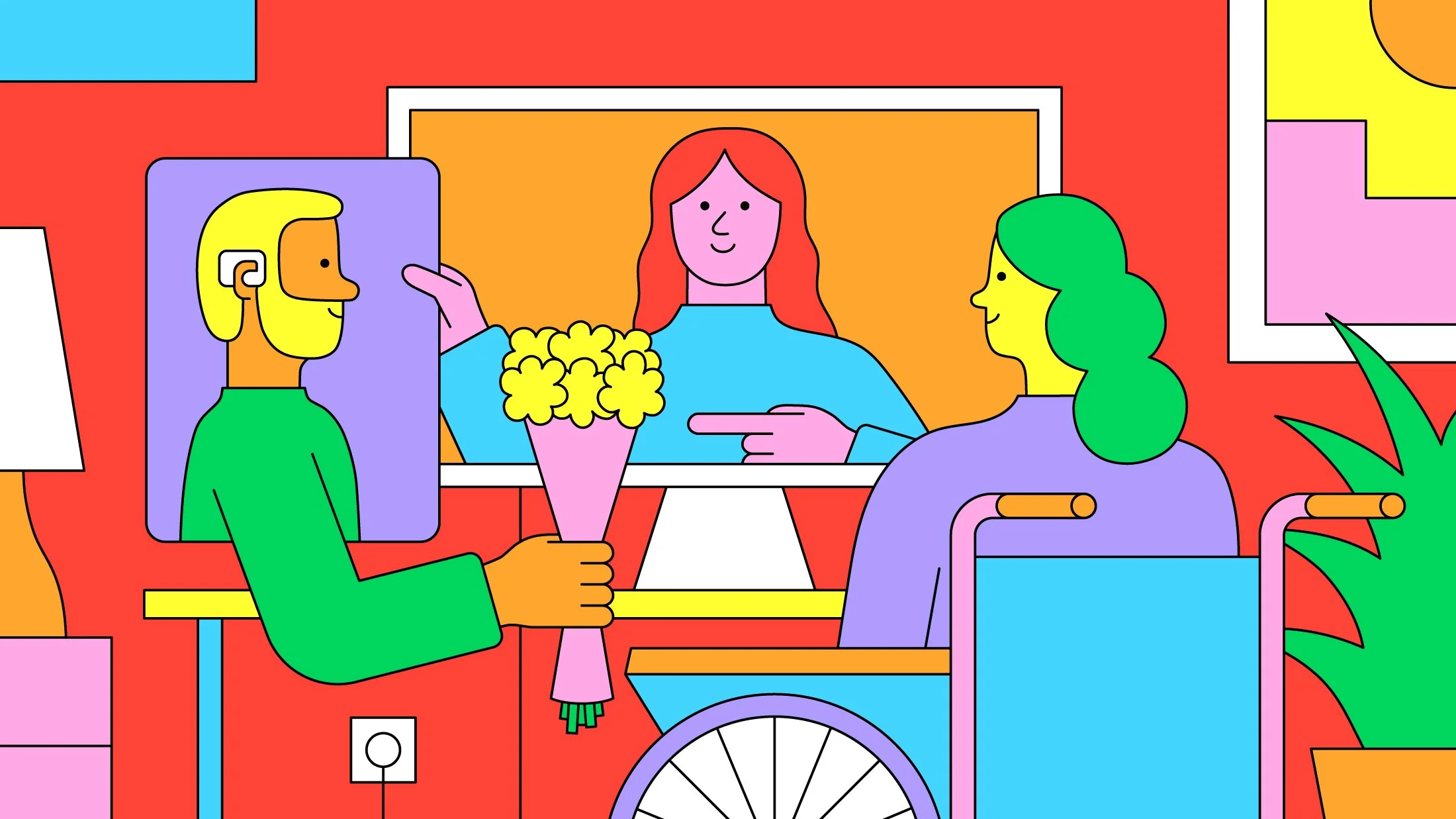 Raúl Soria is a Spanish illustrator. His work is digital, vector-based and warm-hearted.