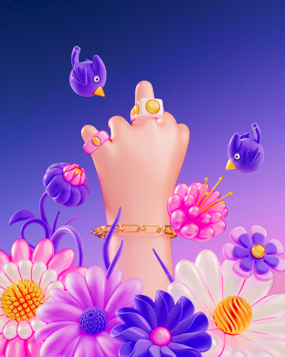 GCI Avatar. Arina Emelianova is a CGI artist and director who builds hyperreal, maximalist worlds around products.