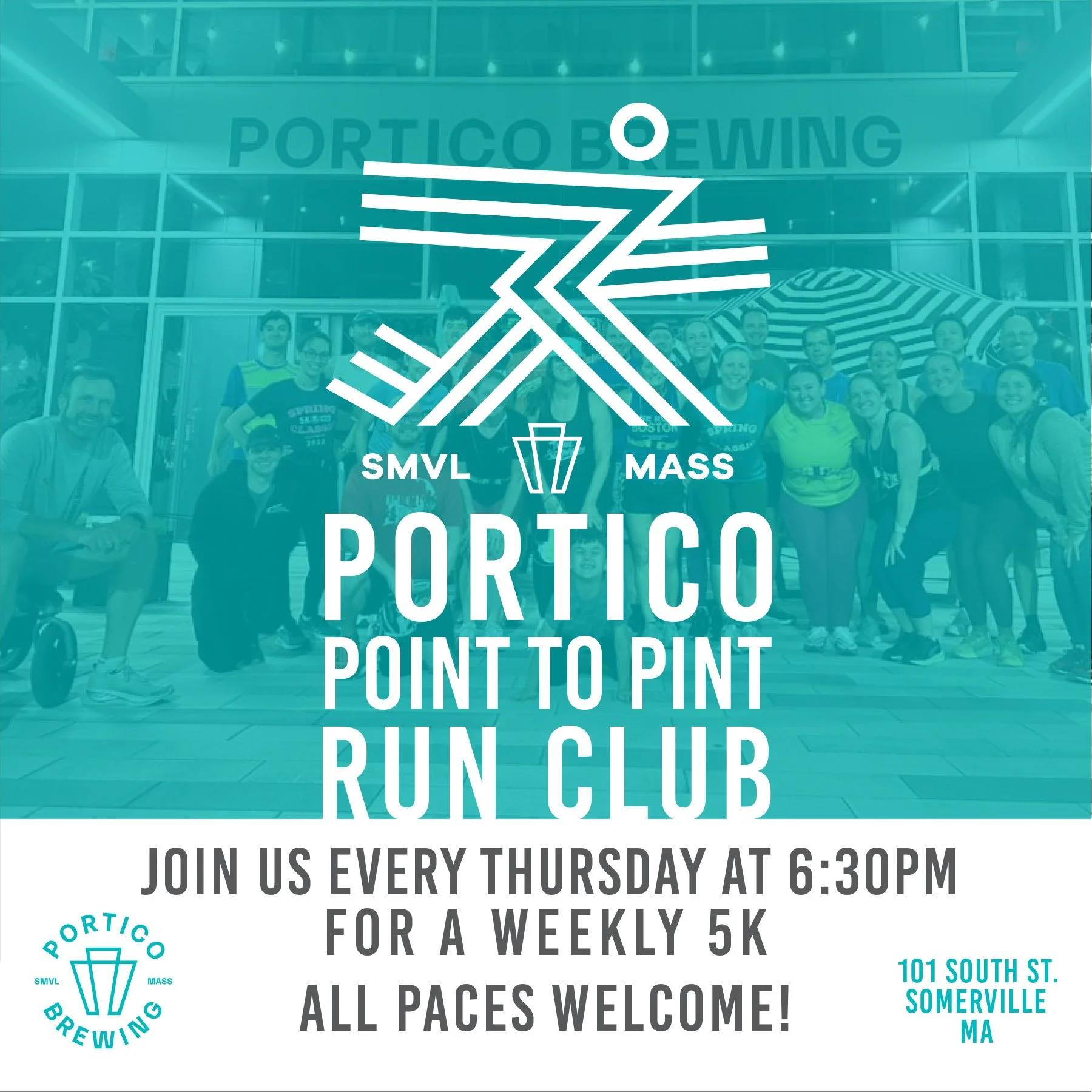 Portico Point to Pint Runners