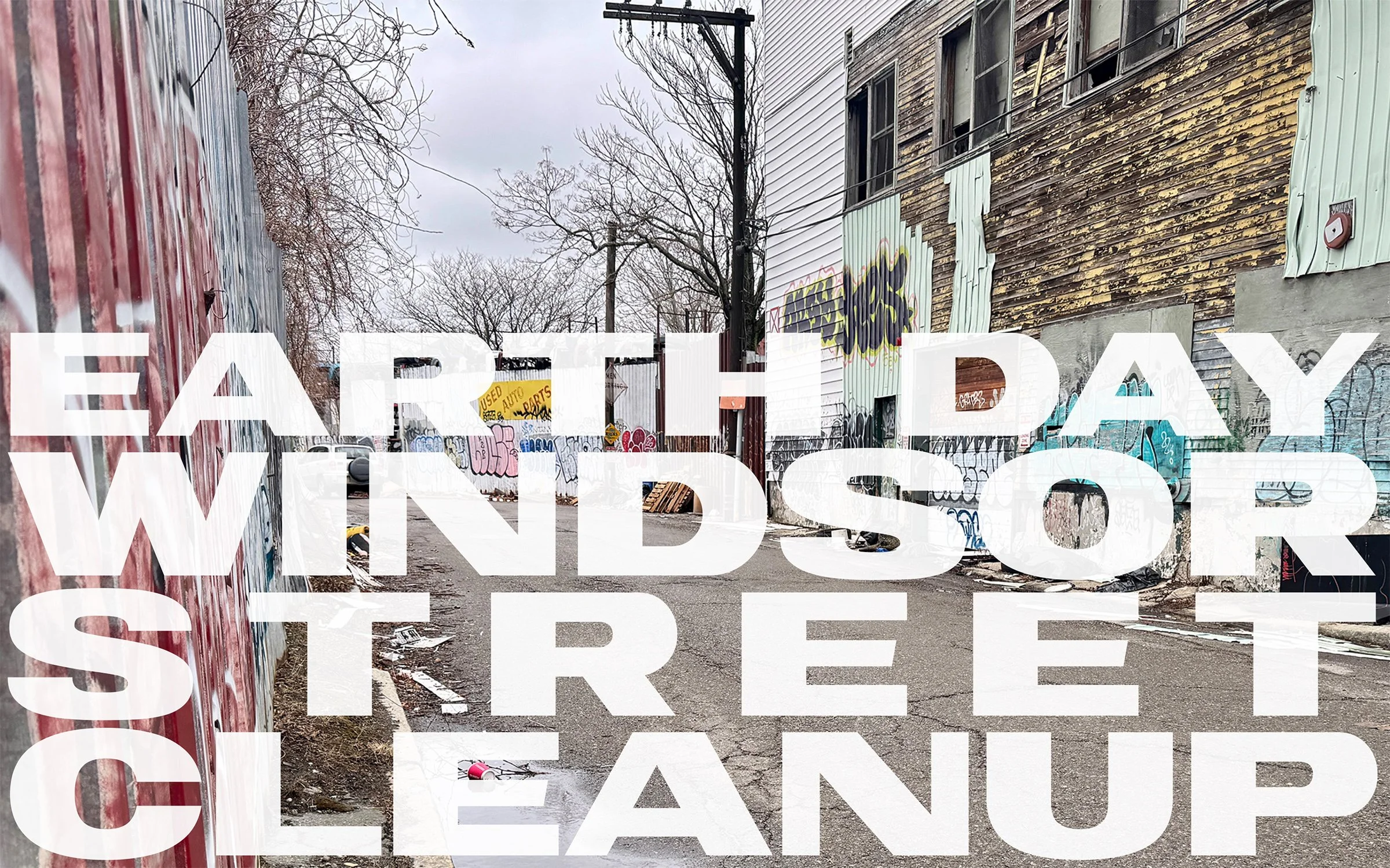 Earth Day Windsor Street Cleanup