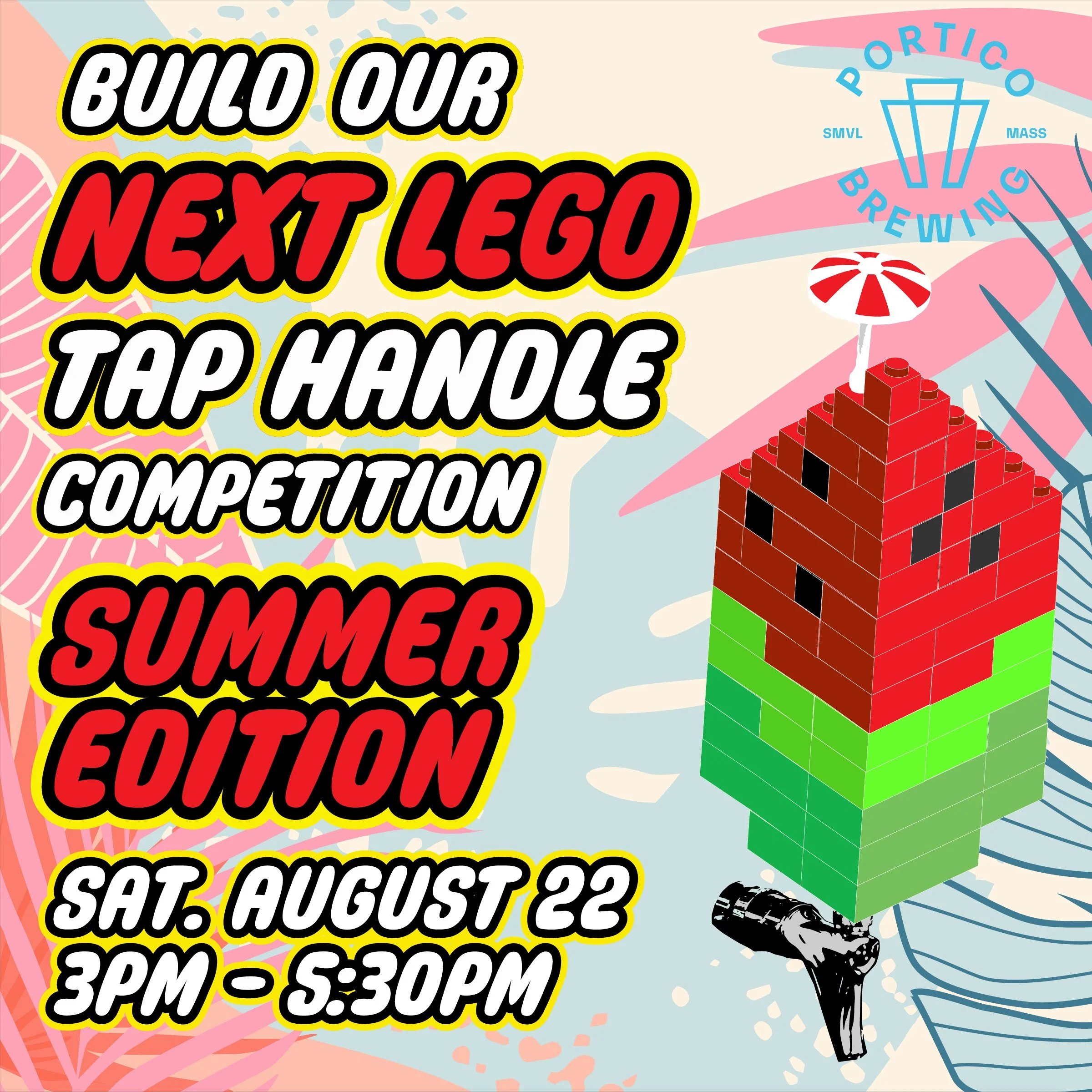 Build Our Next Tap Handle LEGO Contest: SUMMER EDITION!