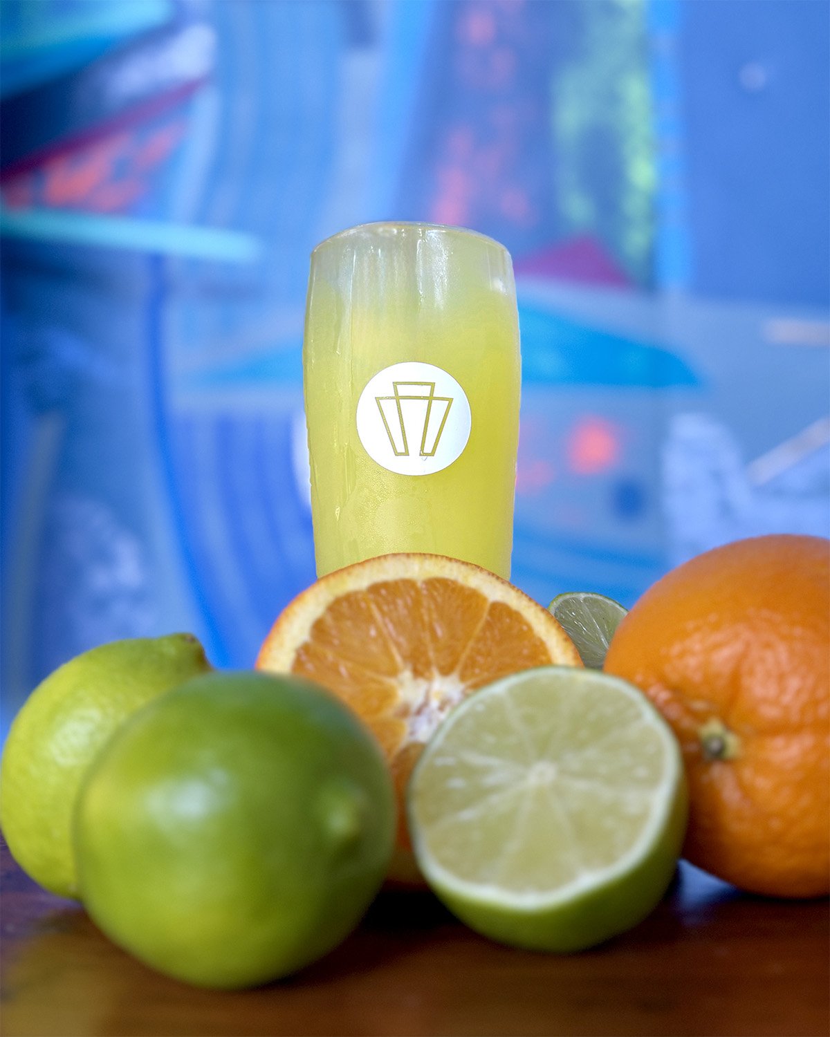 Dayglow | Orange Lime Hard Seltzer | 4.1% ABV | A zesty blend of orange and lime, bringing big margarita energy — no shaker required.