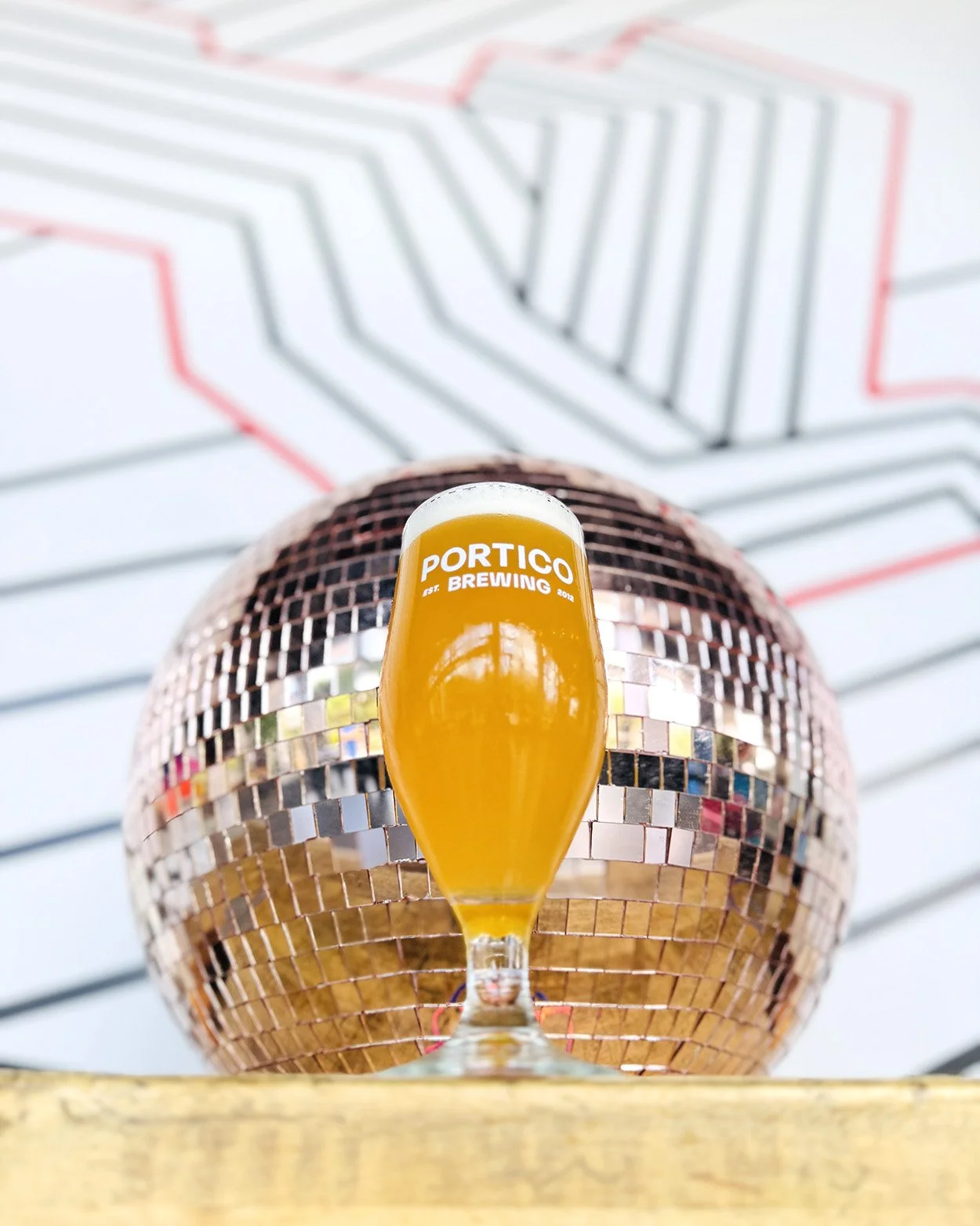 Luster | IPL | 5.8% ABV |  Crisp, light-bodied India Pale Lager brewed with Paradigm, Krush and Nectaron hops. Expect bright notes of peach, pear and guava layered over a clean lager finish.