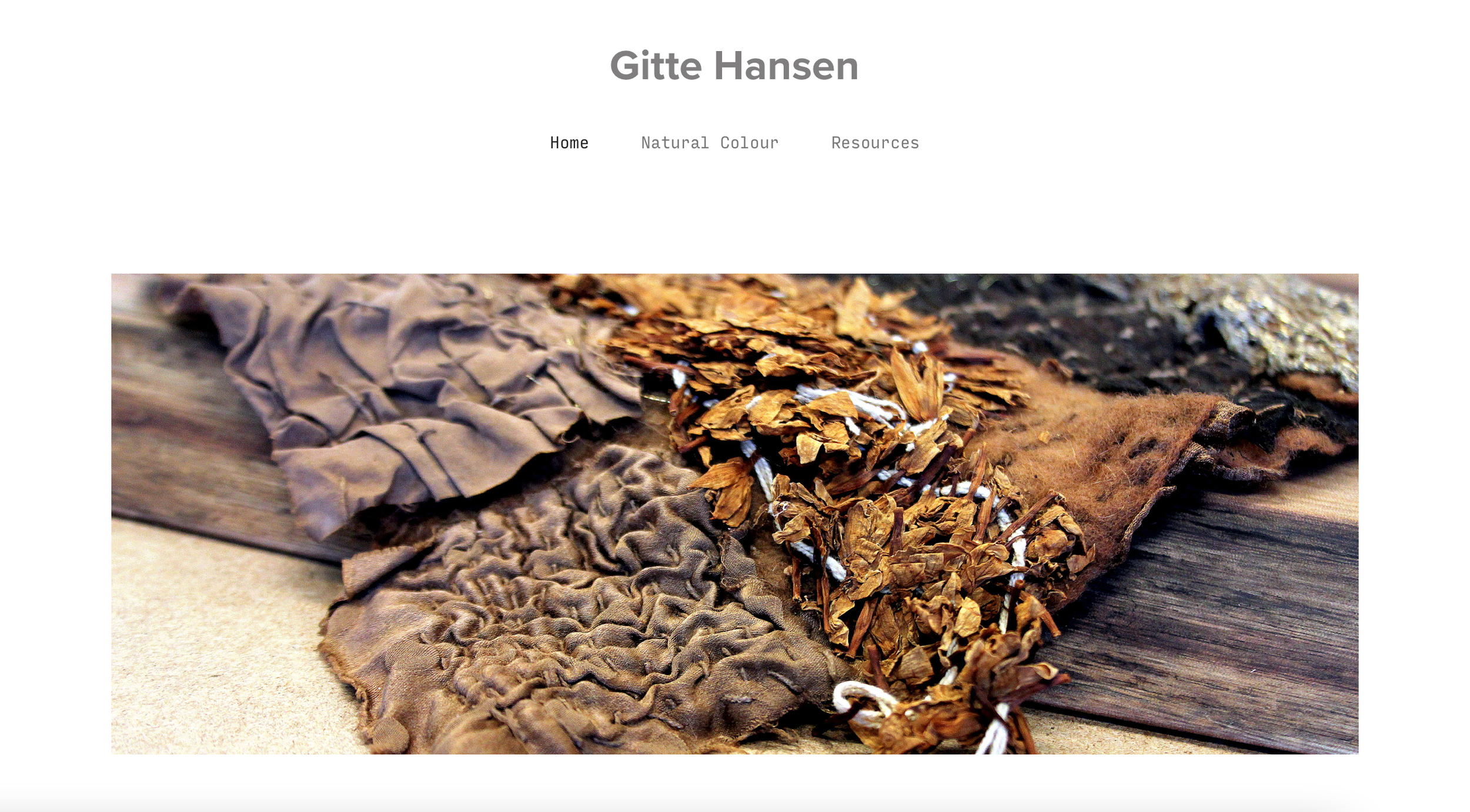 gitte hansen website