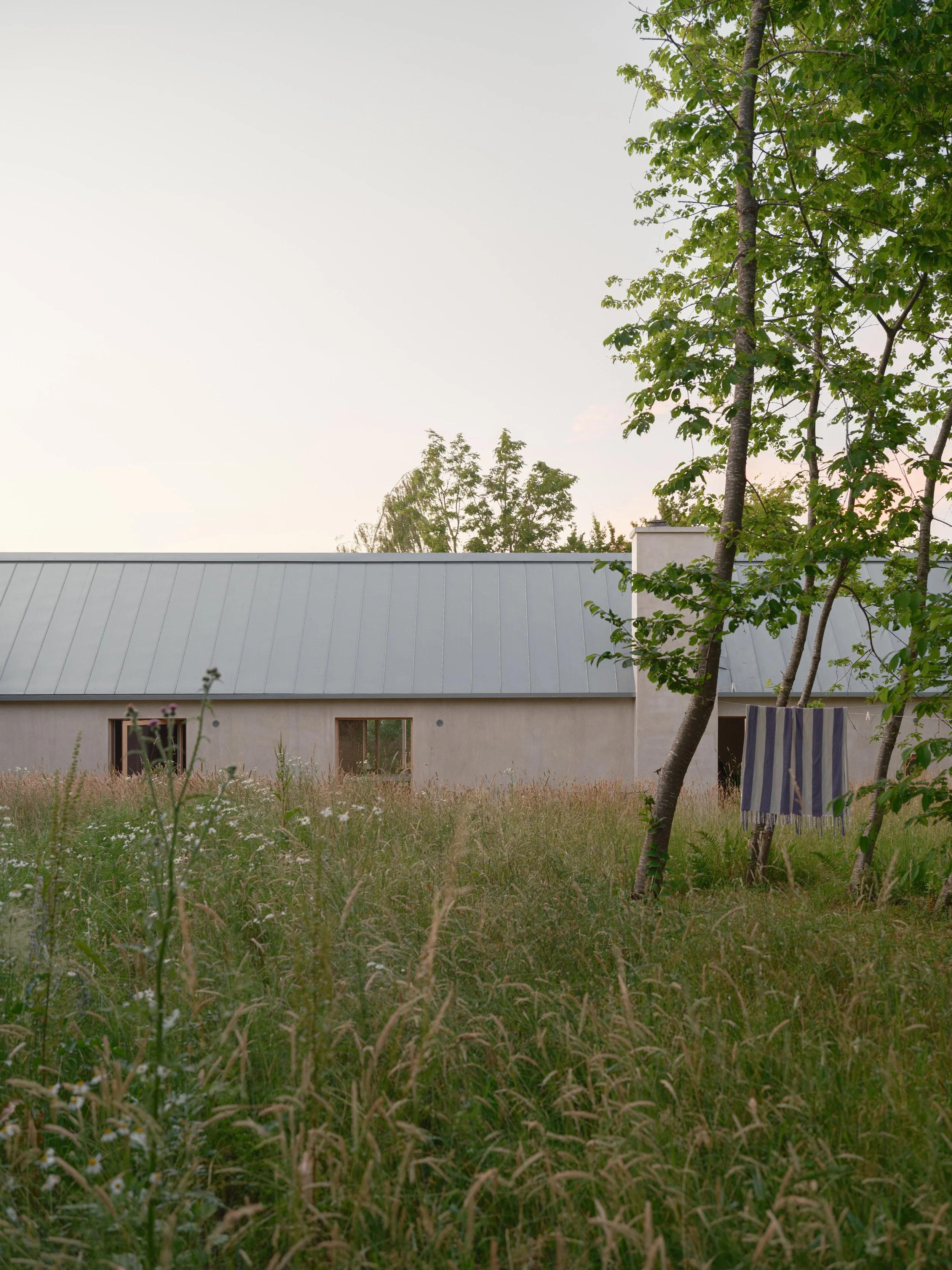 House with rope and ladder