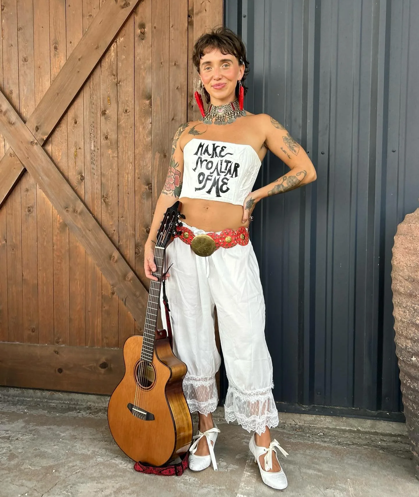 when i was little, all i wanted to do was sing 
then growing up in an abusive home 
my voice got shut down and imprisoned inside of me 

i did not sing for 15 years - a caged mute 
and only dated men who were artists 
projected all of my own magic on