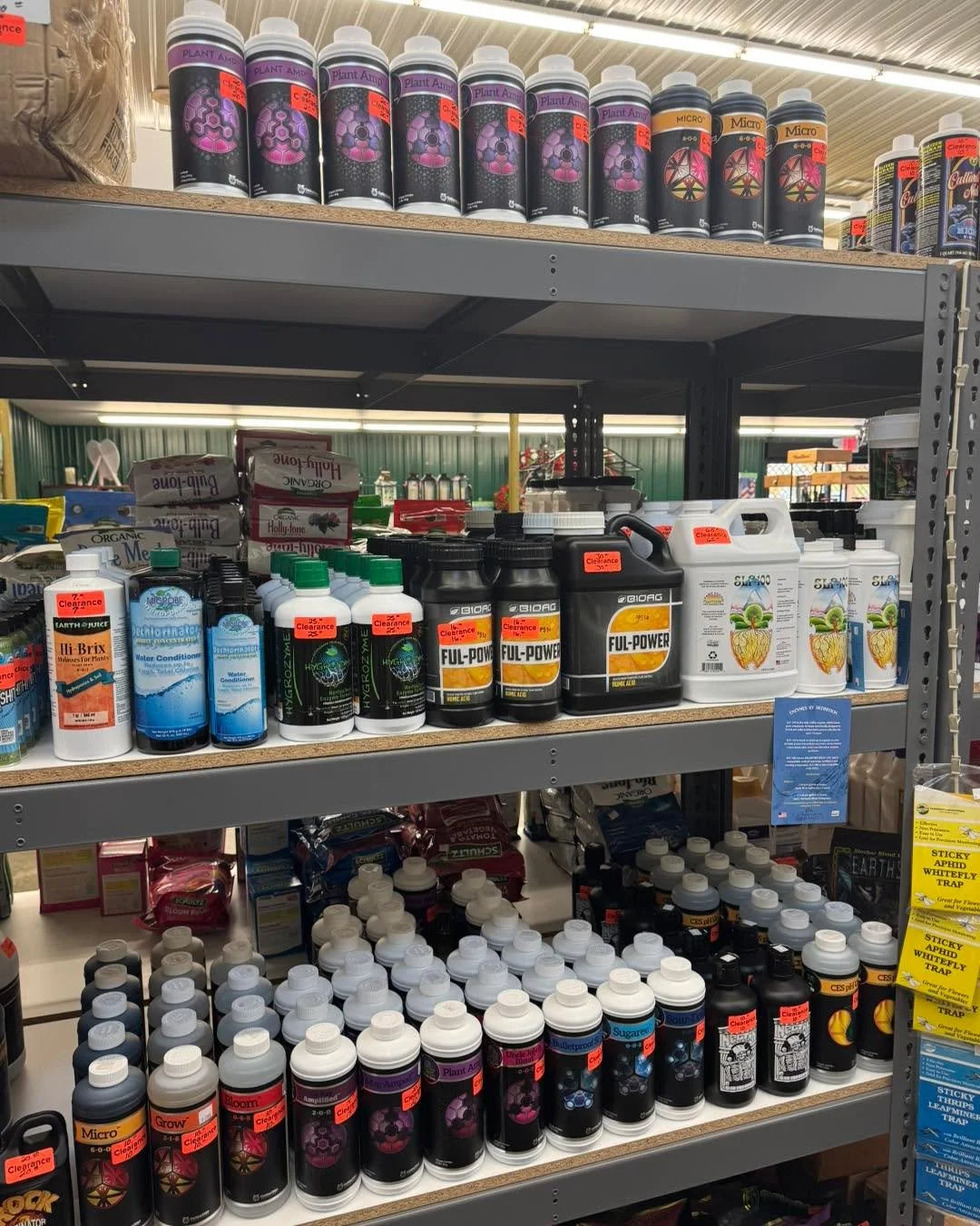 We&rsquo;re making room for new merch and reducing the footprint of our hydro dept.
.
These products are great for the indoor grower or anyone who wants to try a new product in their garden or landscape. 
.
Significant discounts! All sales final.