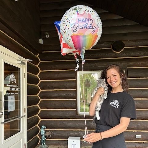 Happy Birthday Kenza AND Happy 4th of July! 🥳🇺🇸🧨⁠
⁠
Hope you and everyone else has fun celebrating today! 🌭🥧🎂🎆⁠
⁠
⁠
#happyfourthofjuly #happybirthday #narrowsburgvet #narrowsburg #narrowsburgny #barryville #barryvilleny #bethelny #callicoon #