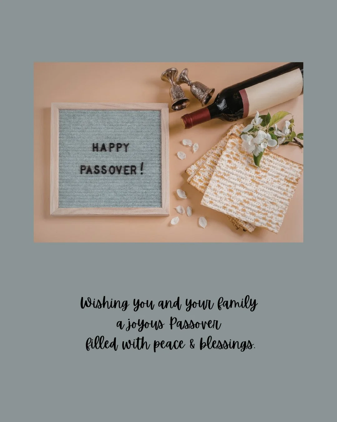 Hoping this season of renewal brings you hope, happiness and new inspiration. Happy Passover! 🕯️🕊️✡️