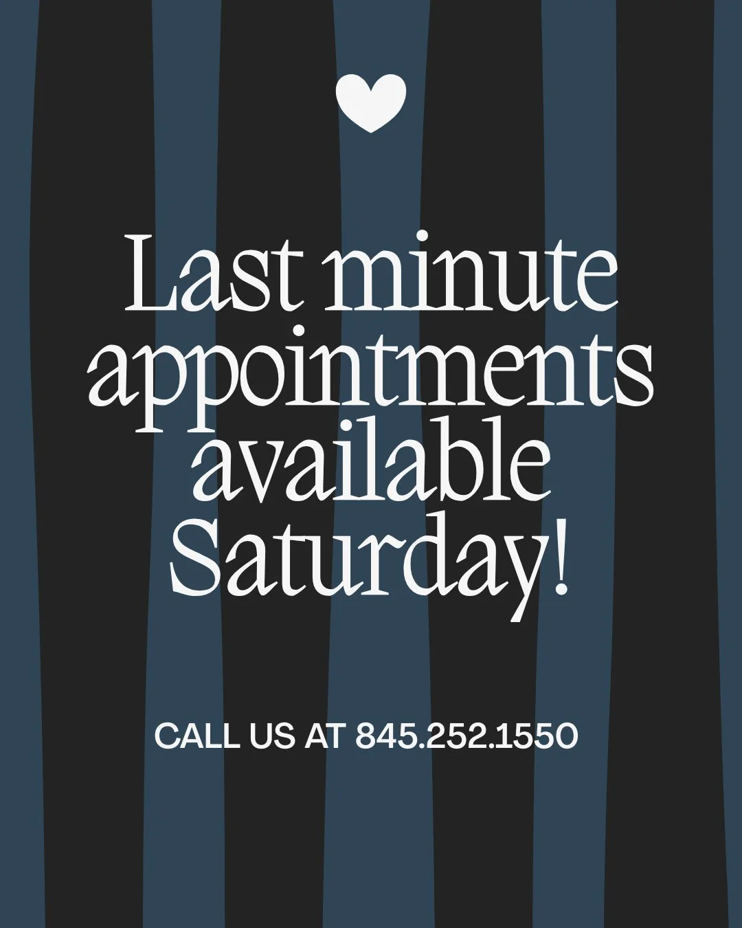 📣🐾 We have a few last minute appointments available for Saturday 4/4 if you couldn't make it in during the week.⁠
⁠
☎️ Call us at 845.252.1550 if you need one! ⁠
⁠
⁠
#holidayweekendhours #weekendhours #narrowsburgvet