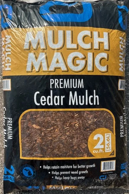 Shredded Cedar Mulch (Bagged)