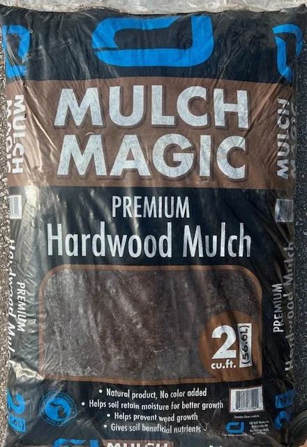 Shredded Hardwood Mulch (Bagged)