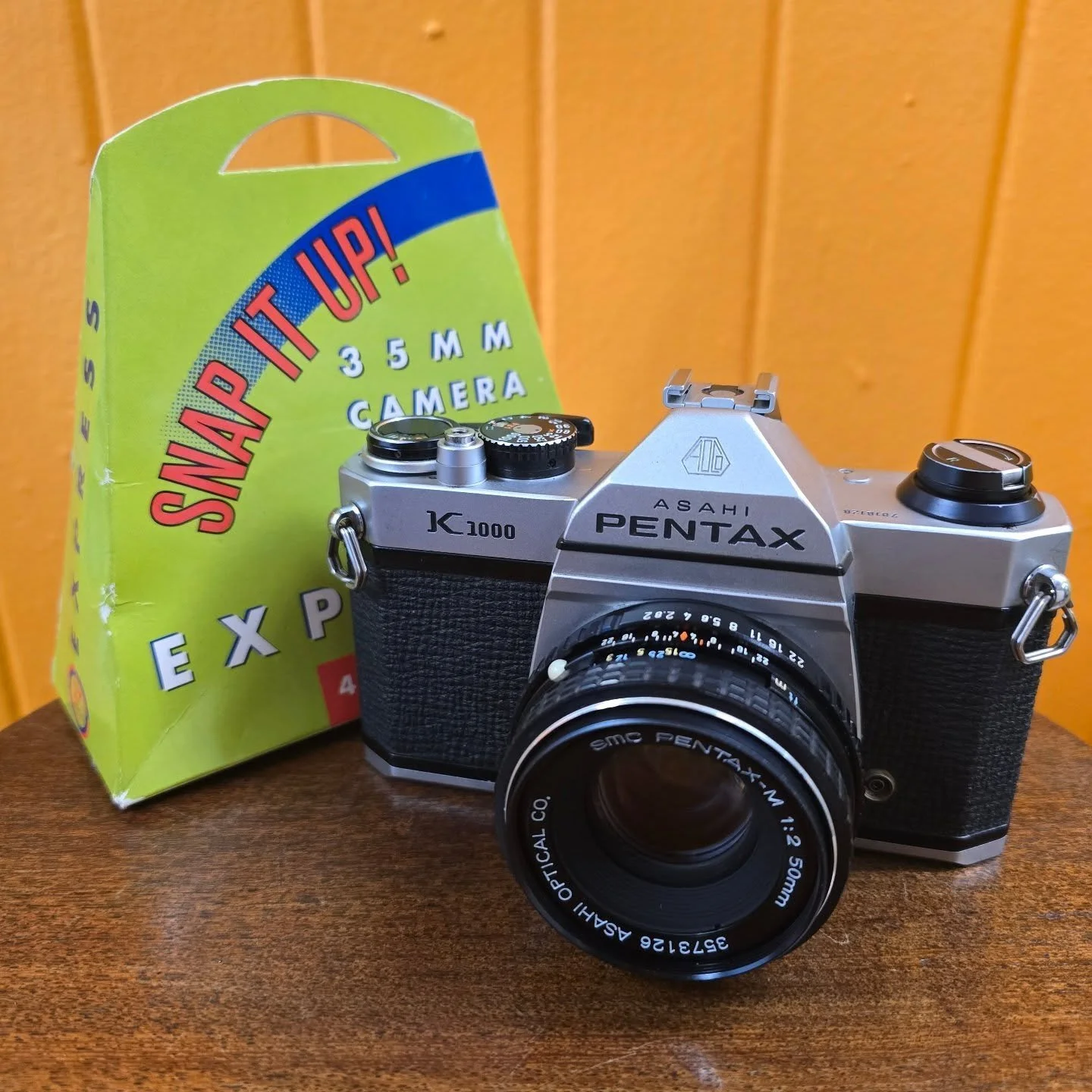 If the world were to end tomorrow this legendary camera would still live on as a testament to durability and classic design. The K1000, for many of us, was our first camera back in the day. It thrives on its simplicity, mechanical nature, and longsta