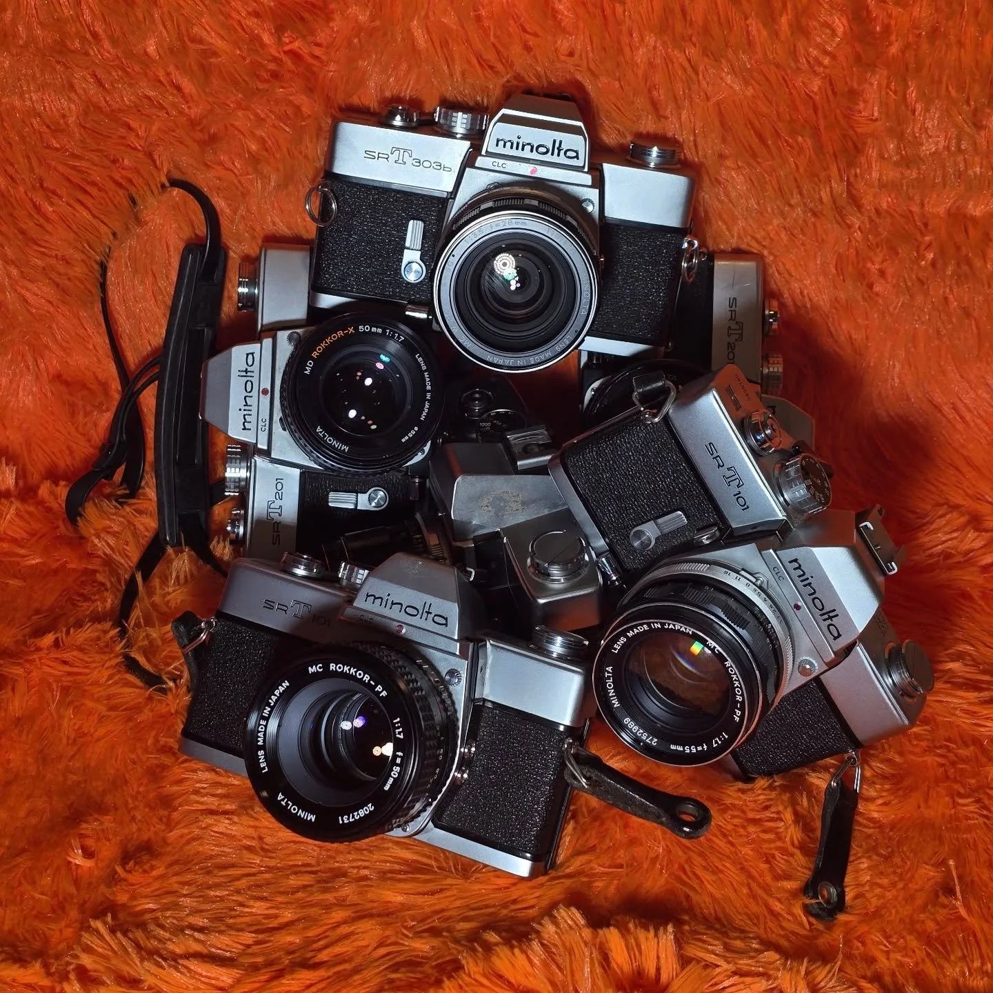 Ever needed a cheap camera to either start with or take somewhere that having a precious camera doesn't make sense? In we have a plethora of options for $99 or less! One of our favorites is the Minolta SRT series. They're fully mechanical cameras tha