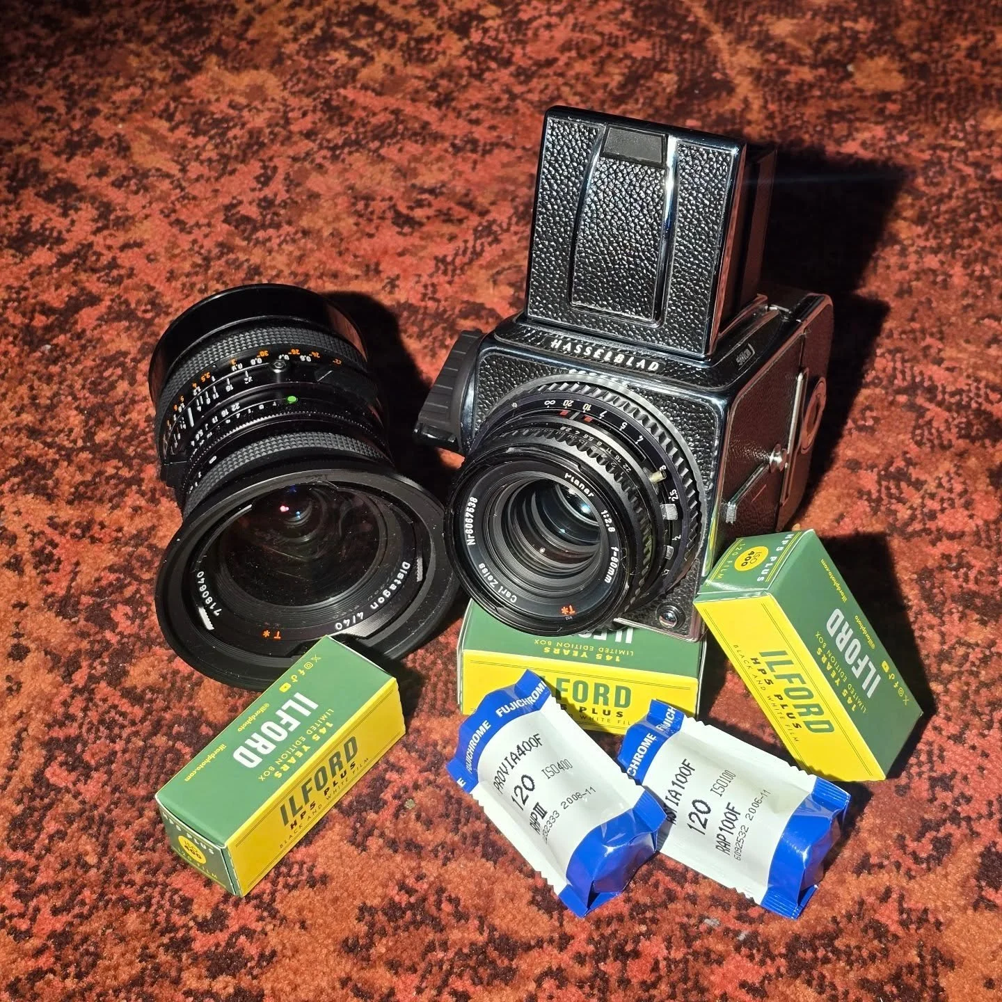 For the past decade I have had two cameras with me every day of my life. One of them being the famous Hasselblad 500 series. Every lens made for this system has been both full of character and tack sharp. On my personal body I have shot over one thou