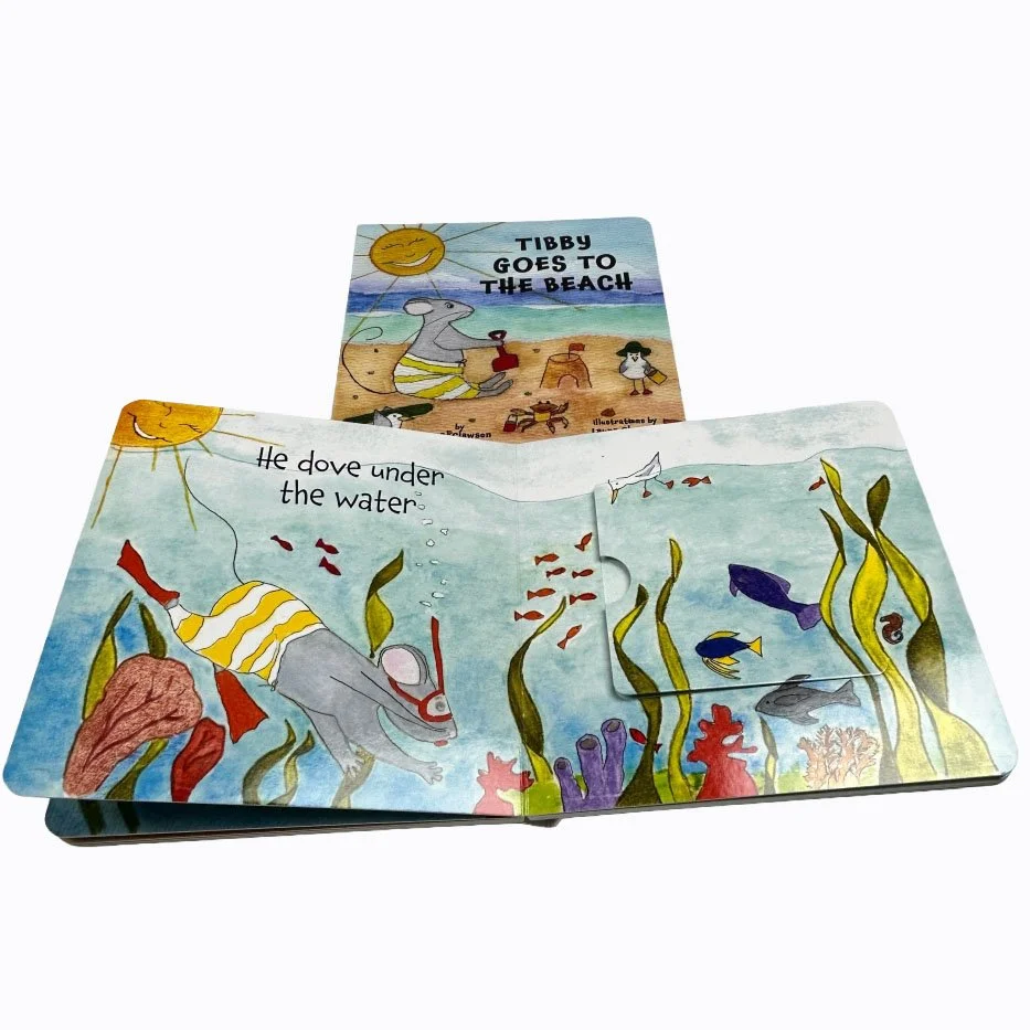 Tibby goes to the beach book 