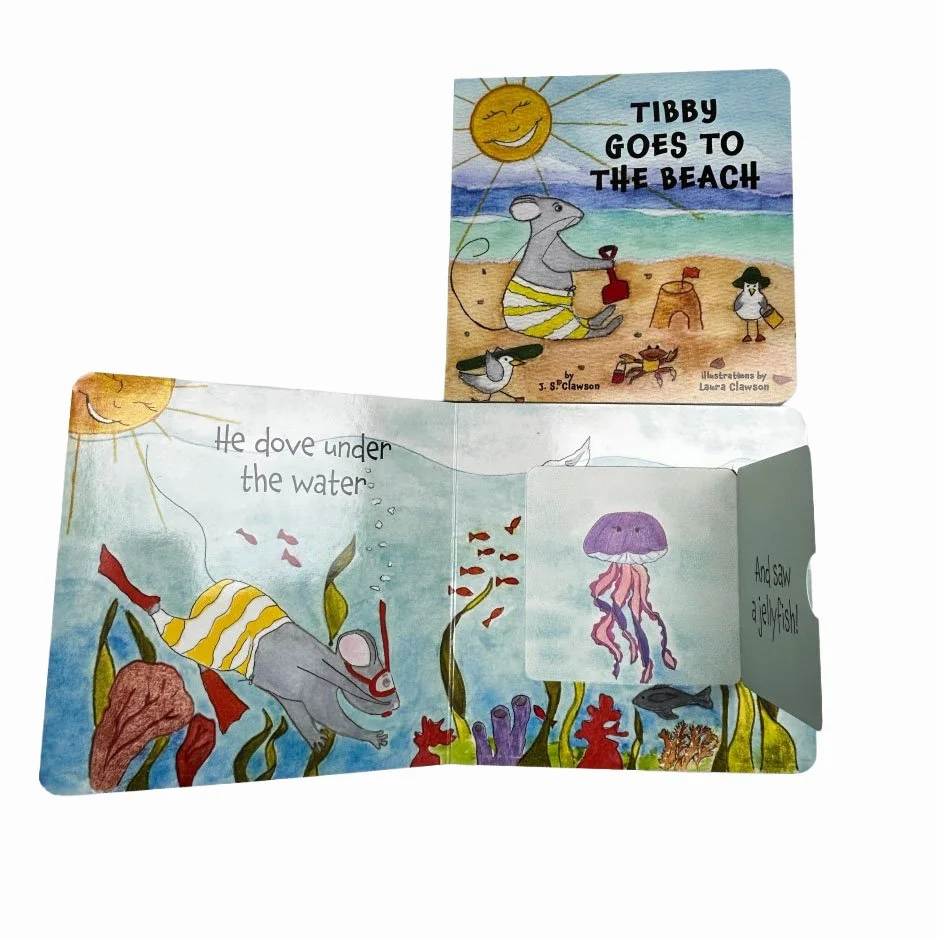 Tibby goes to the beach book