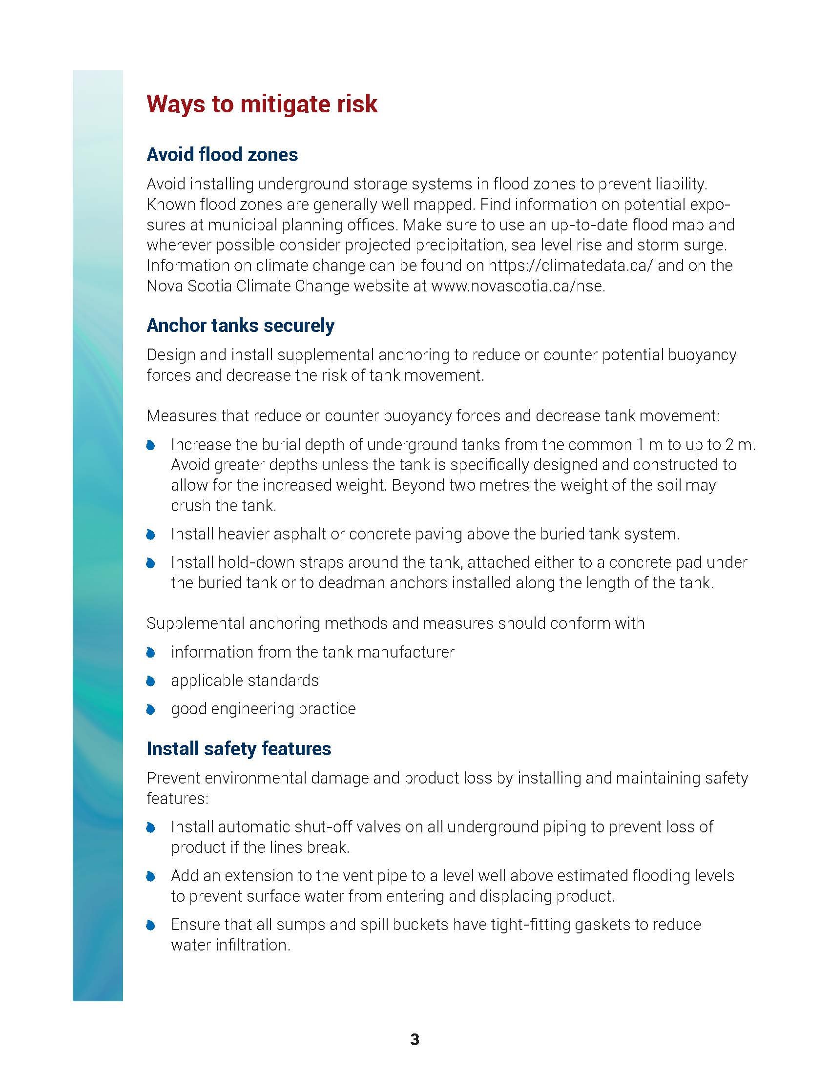 Page 5 of Mitigating Risk