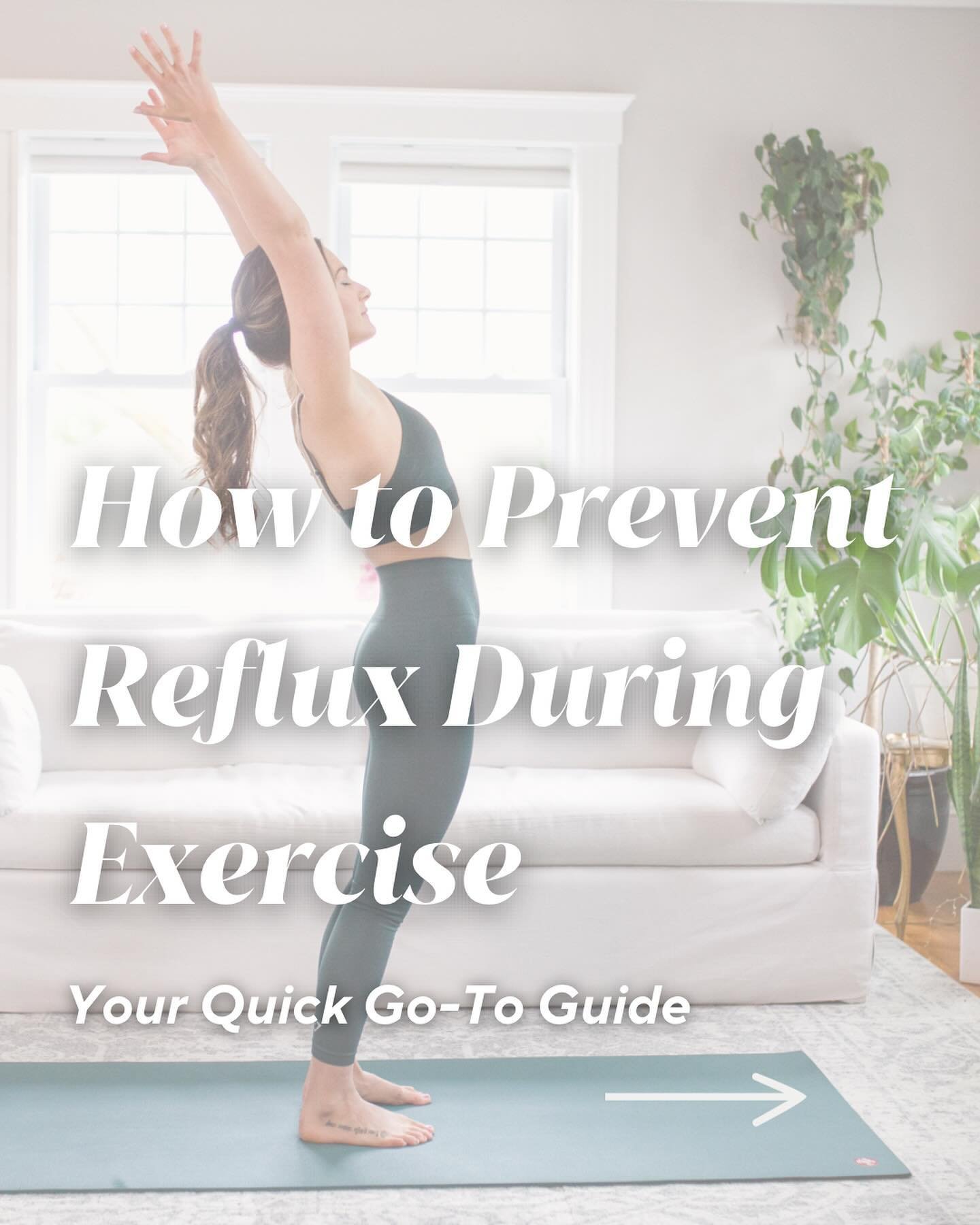 Keep scrolling for an exciting announcement 🤍 this is a question I get asked all the time: how can I incorporate movement without exacerbating reflux symptoms? I hope this helps! 

Comment below &ldquo;FLORA&rdquo; ⬇️ for a riskfree 7 day trial of t