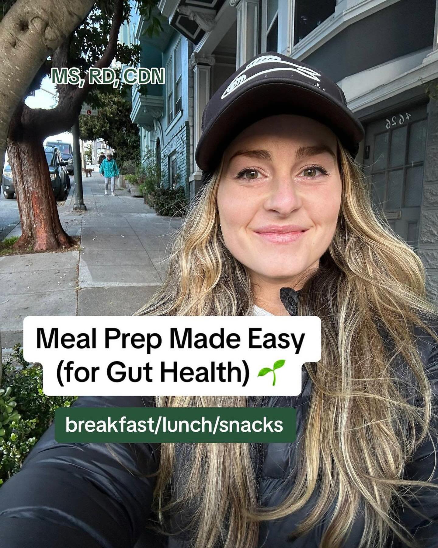 Comment &ldquo;MEAL PLAN&rdquo; 👇 and I&rsquo;ll DM you loads of reflux-friendly and gut-healthy recipes to prep this week! 👇 

This is an example of a few things I love to prep for a busy week ahead. Prepping a few items strategically has helped m