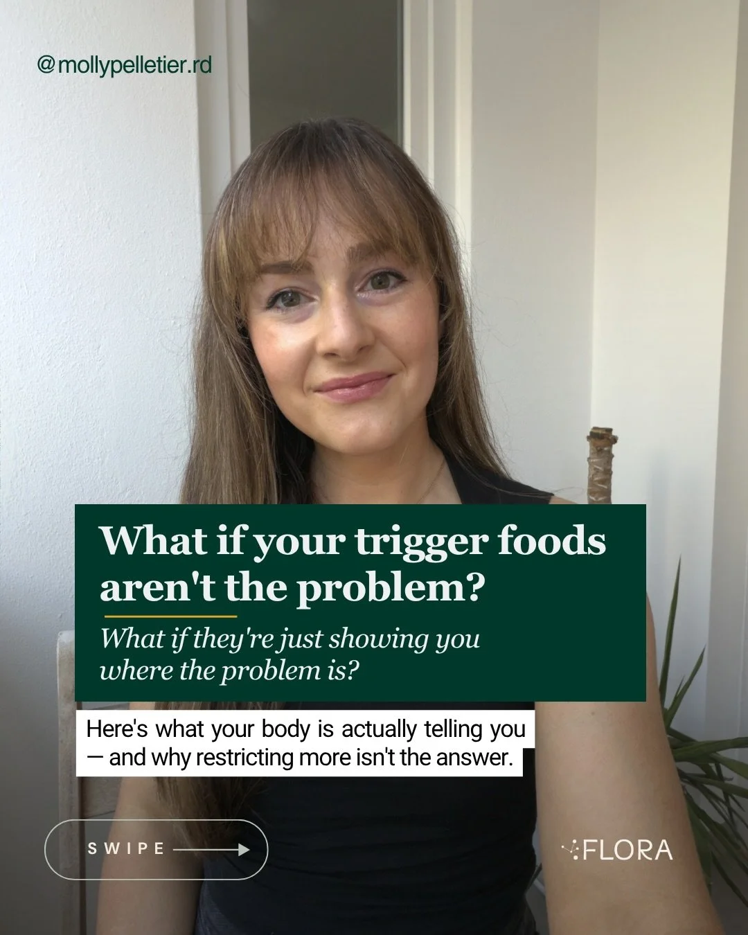 Here is something I say to almost every new client 👇

The foods triggering you are not the problem.
They are showing you where the problem is. 😔

That distinction is everything.

When a food that was fine last year suddenly causes symptoms &mdash; 
