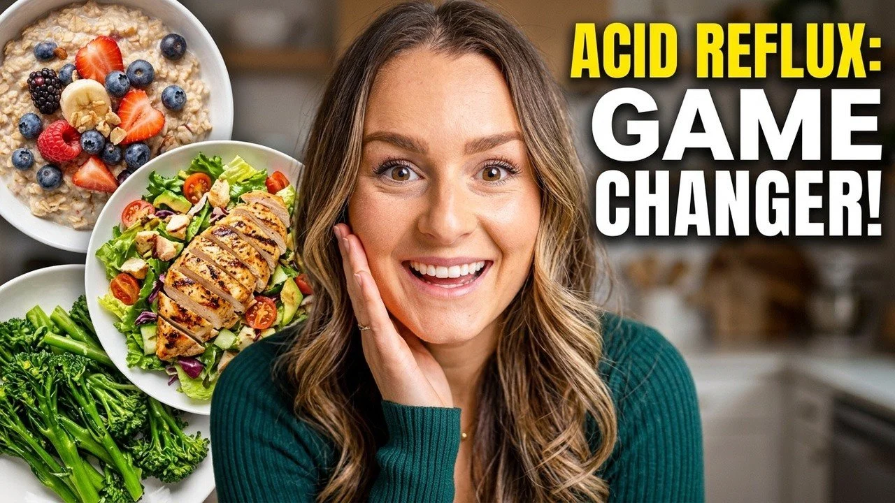 10 Foods That Actually Calm Acid Reflux (What My Clients Eat Every Week)