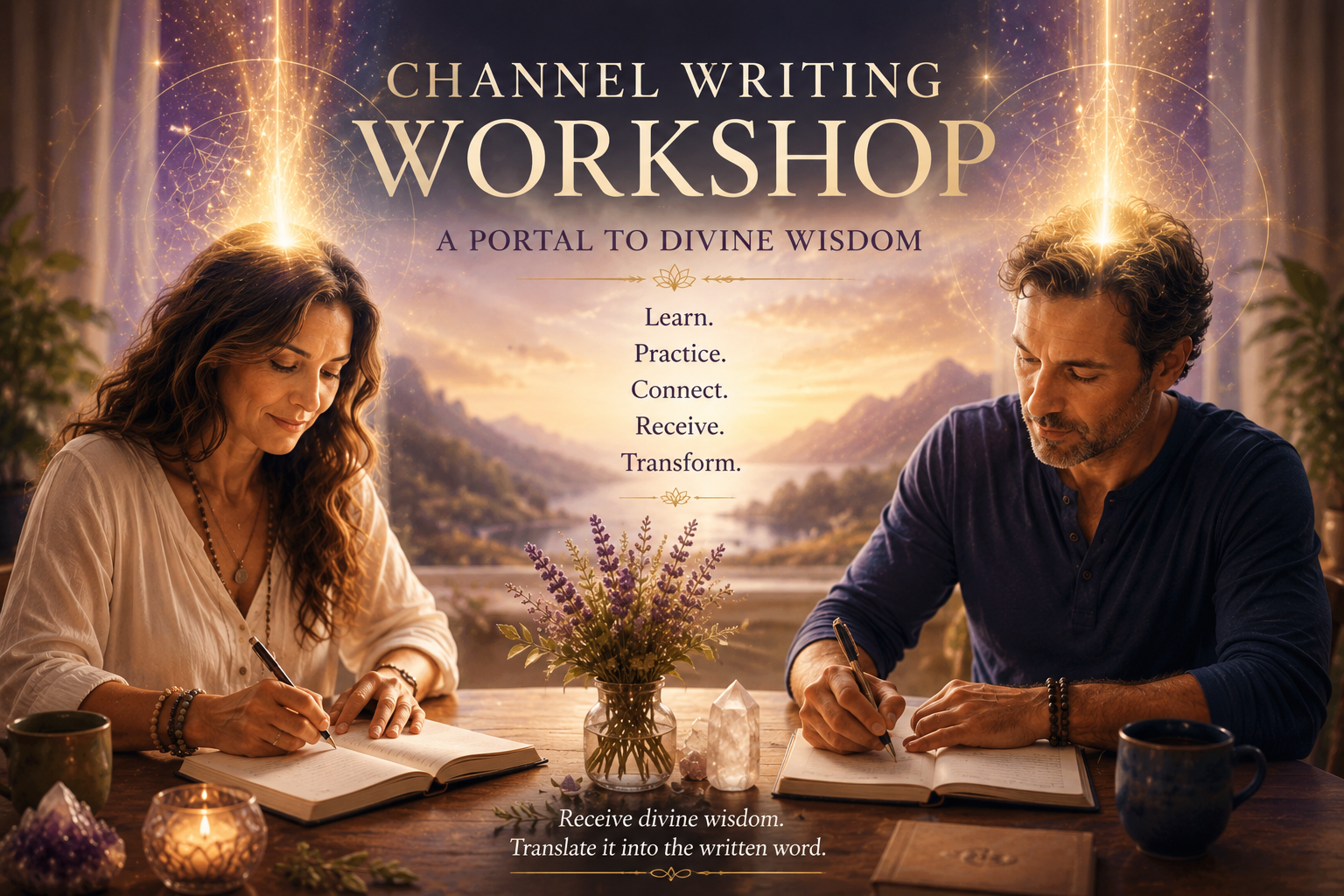 Live Online Channel Writing Workshop - A Portal to Divine Wisdom