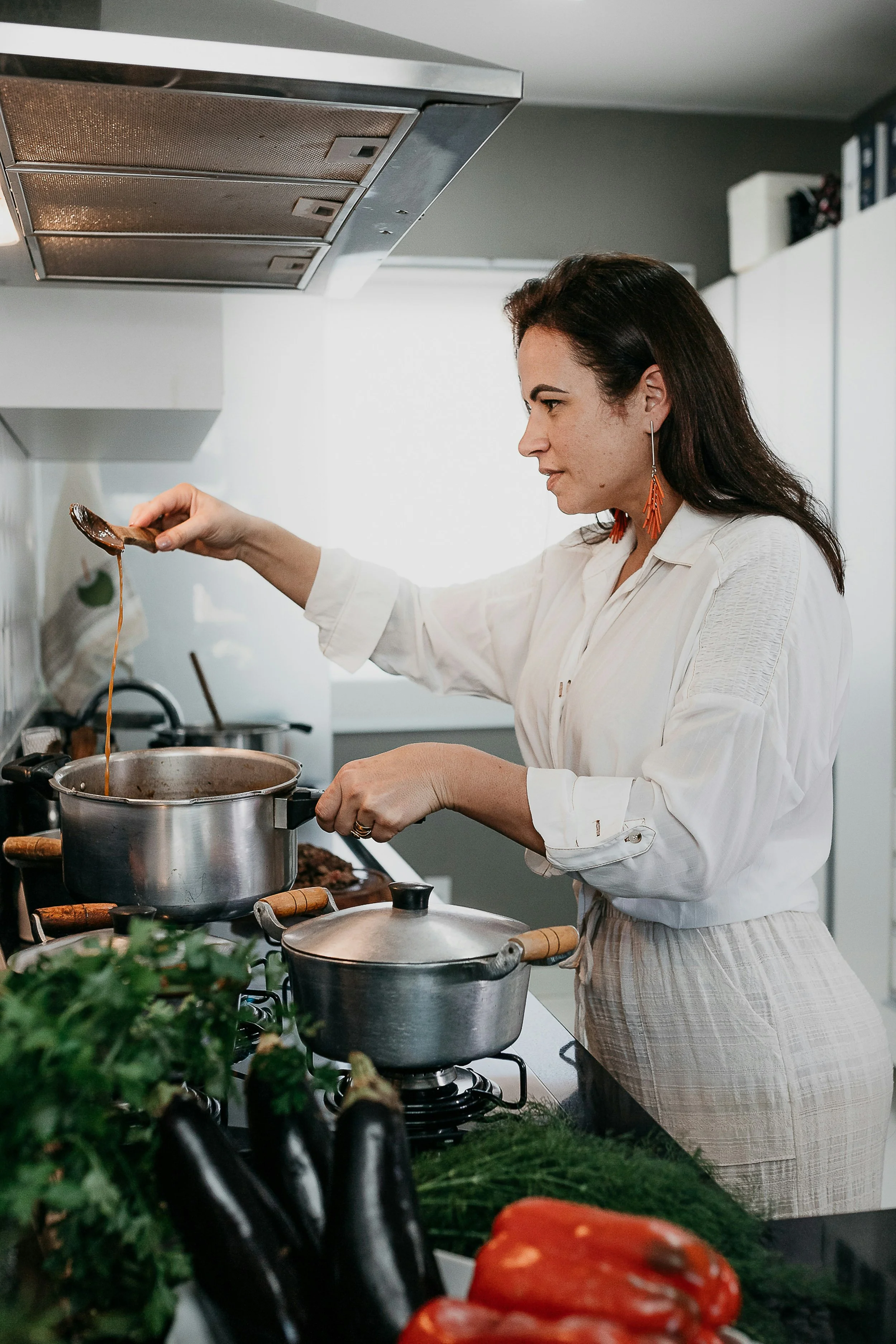 Women cooking healthy food | GLP-1S and Metabolic Health in Midlife Women