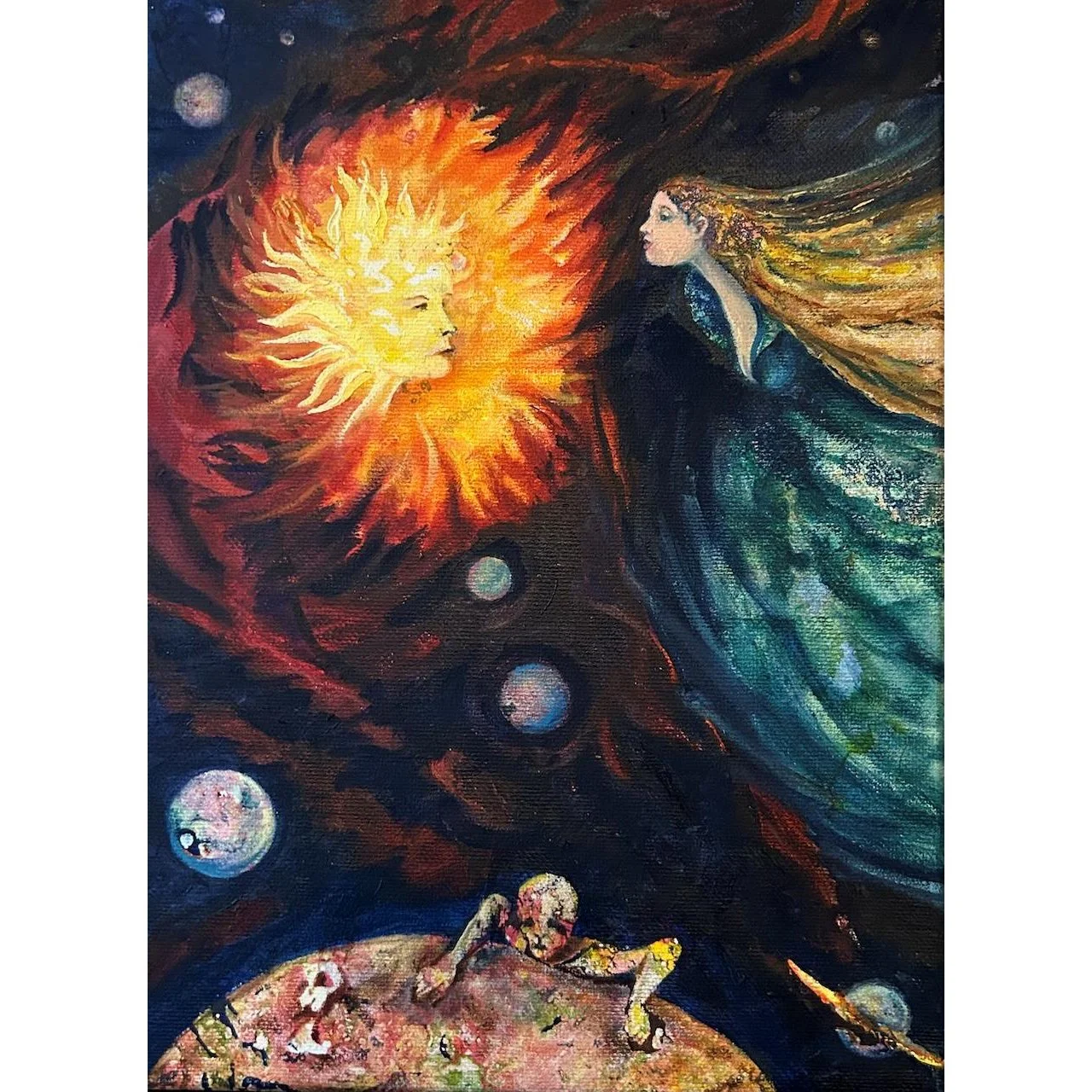 "The Sun and the Wind" by Clarissa Jan Ward