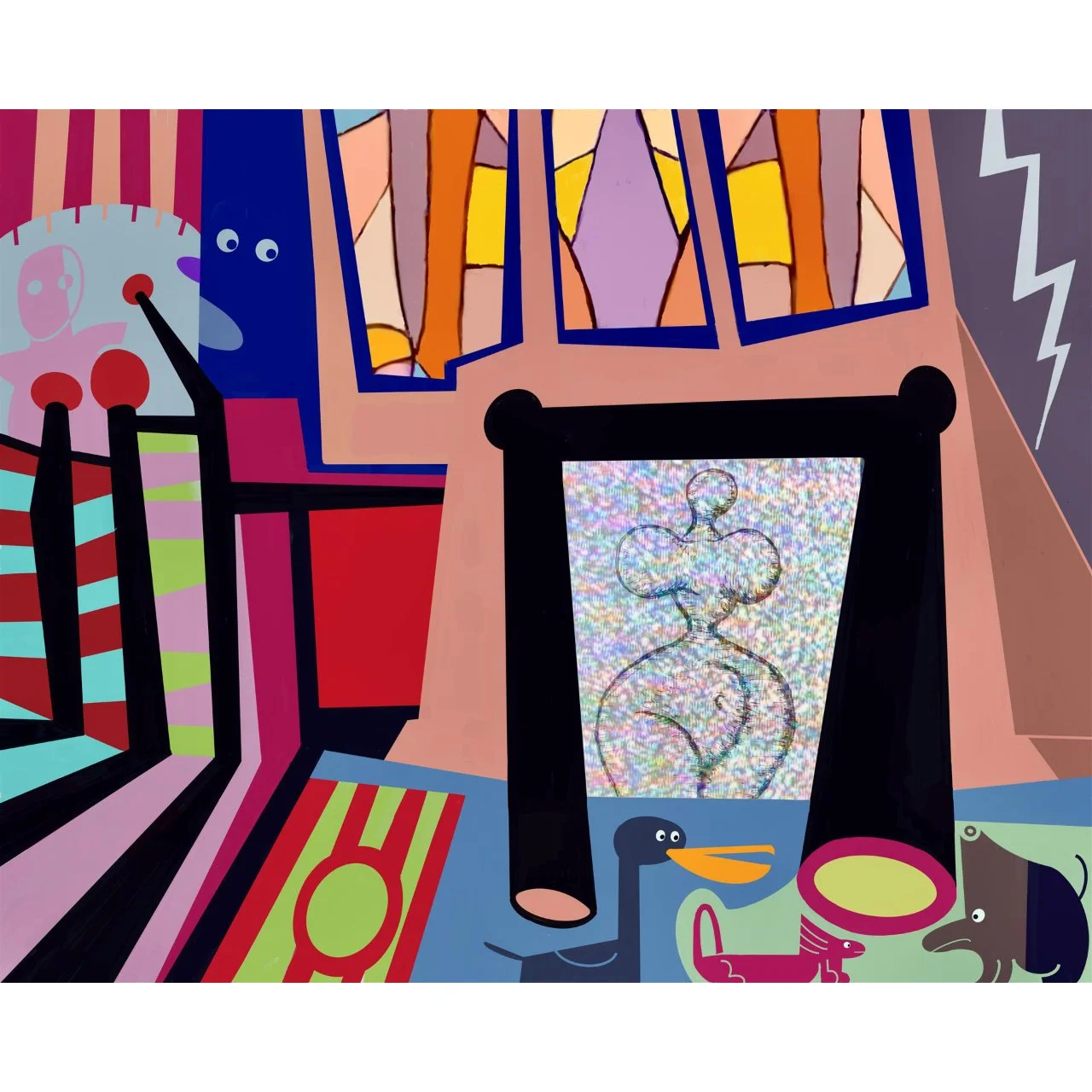 "The New Bee-Wacky Gallery" by Dan Lawson